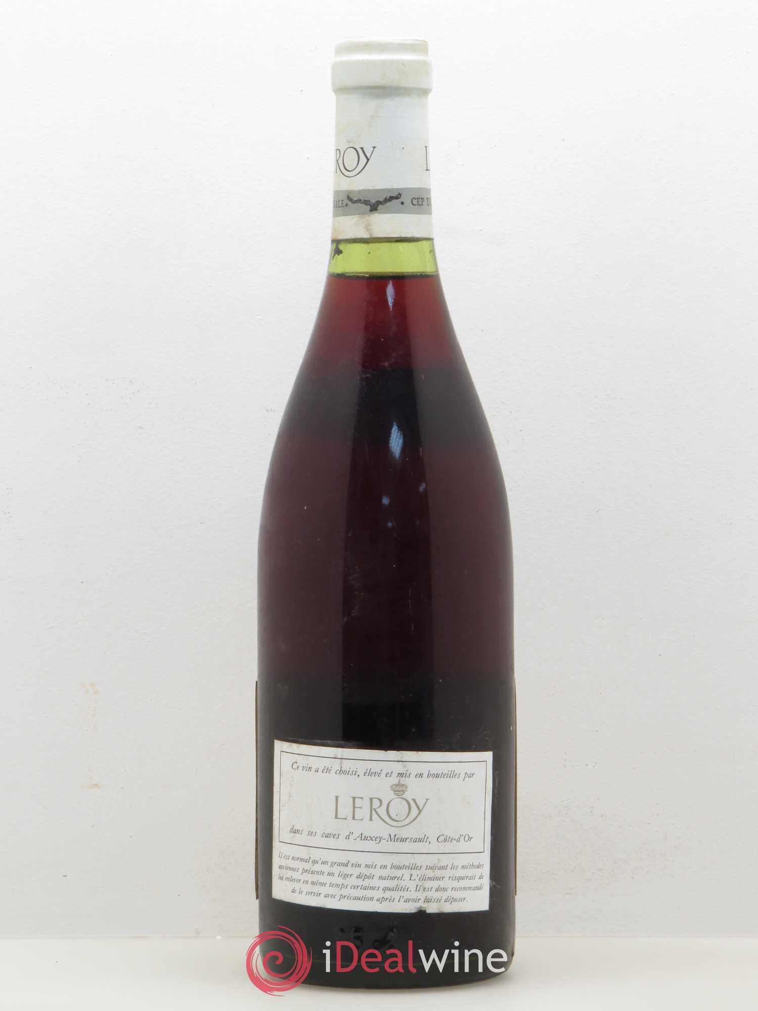 Corton Grand Cru Renardes Leroy SA 1967 - Lot de 1 bouteille - 1