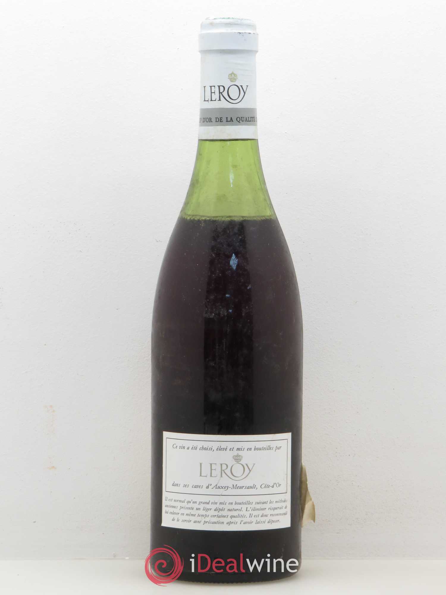 Savigny-lès-Beaune Leroy SA 1969 - Lot de 1 bouteille - 1