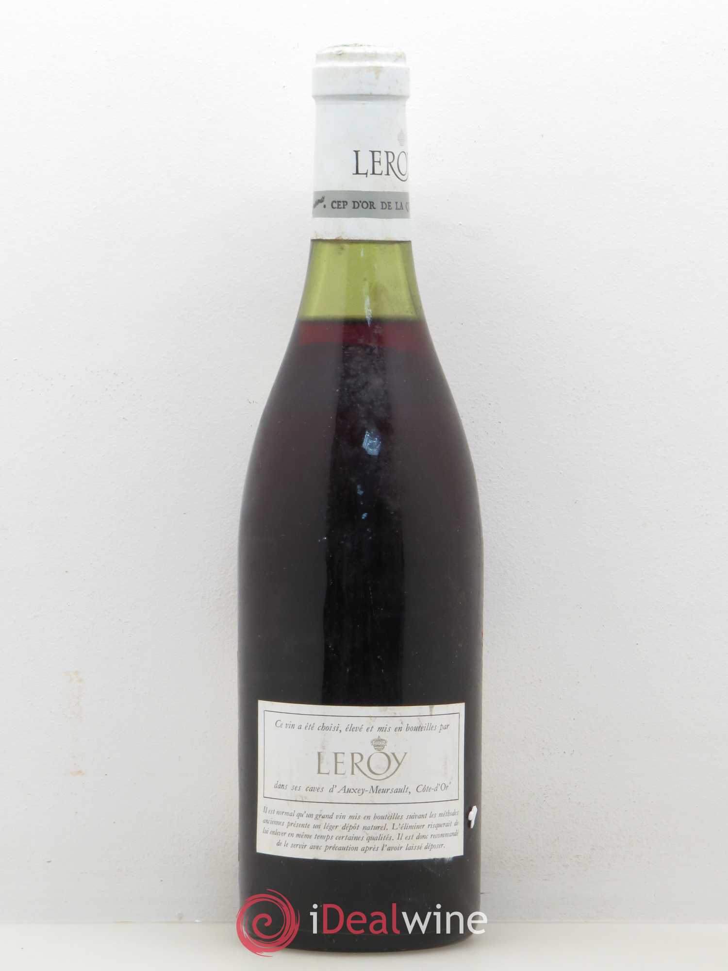 Chambolle-Musigny Leroy SA 1970 - Lot de 1 bouteille - 1