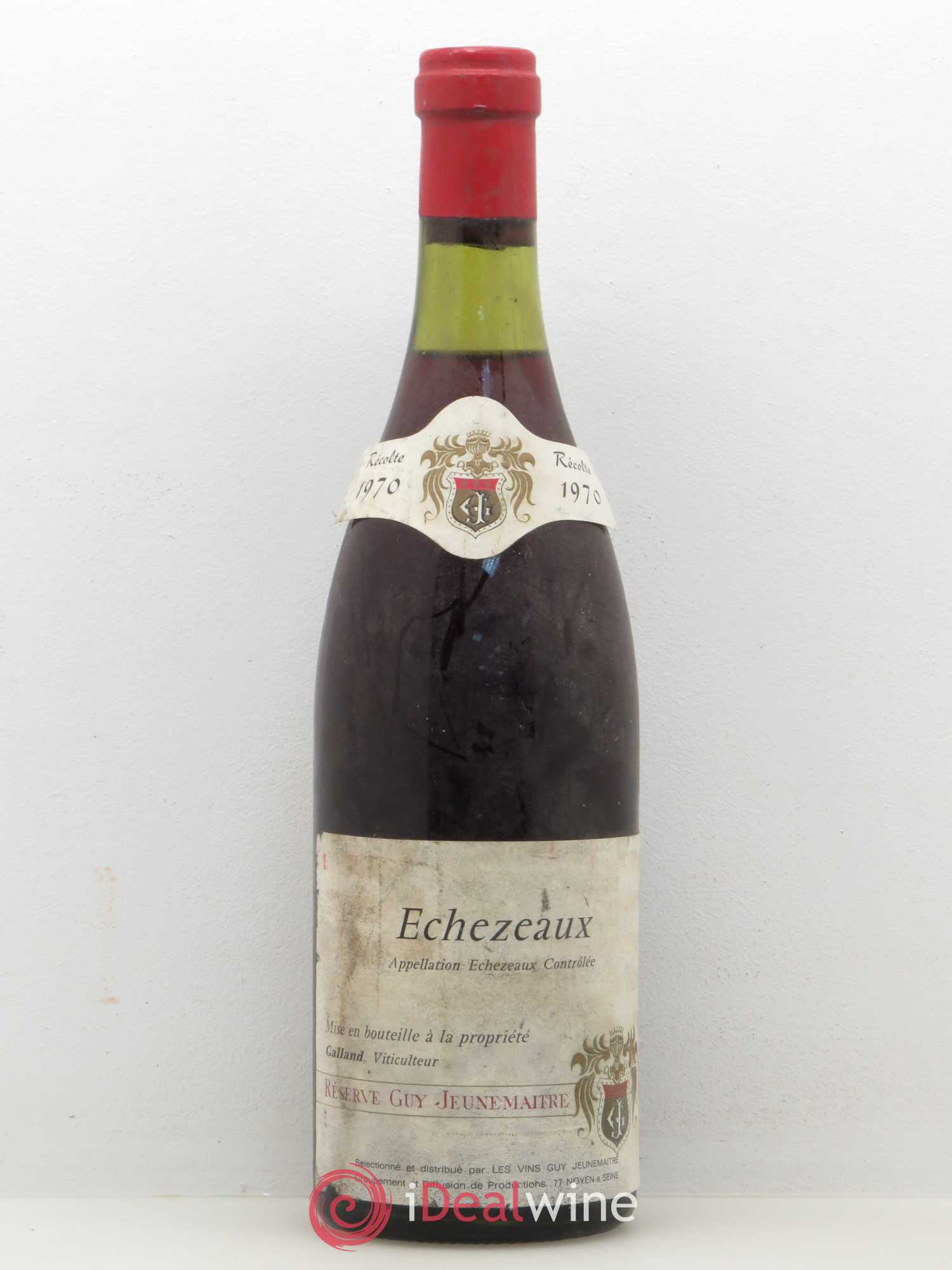 Echezeaux Grand Cru Jeunemaitre 1970 - Lot de 1 bouteille - 0