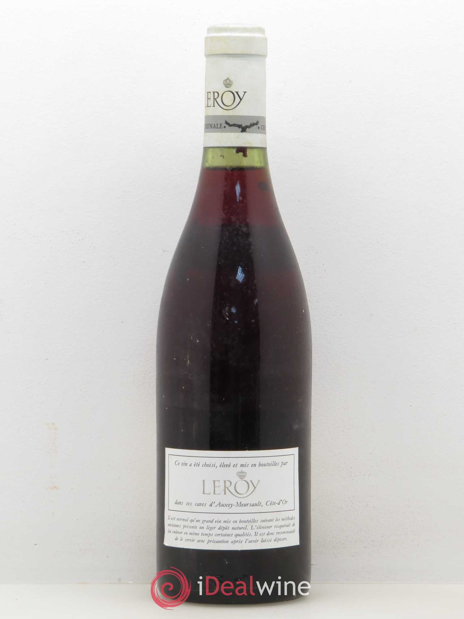 Pernand-Vergelesses Les Vergelesses Leroy SA 1972 - Lot of 1 bottle - 1