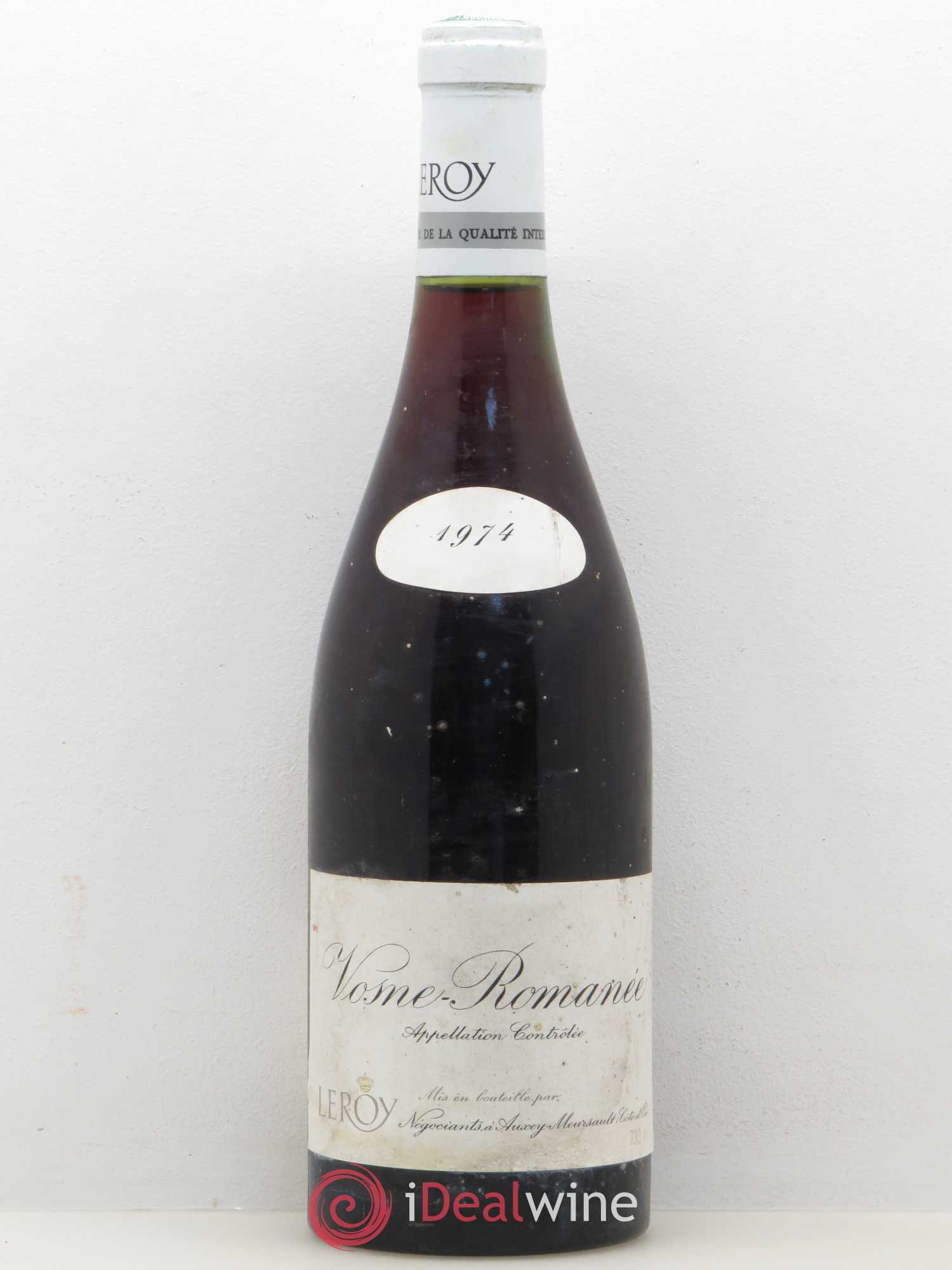 Vosne-Romanée Leroy SA 1974 - Lot de 1 bouteille - 0