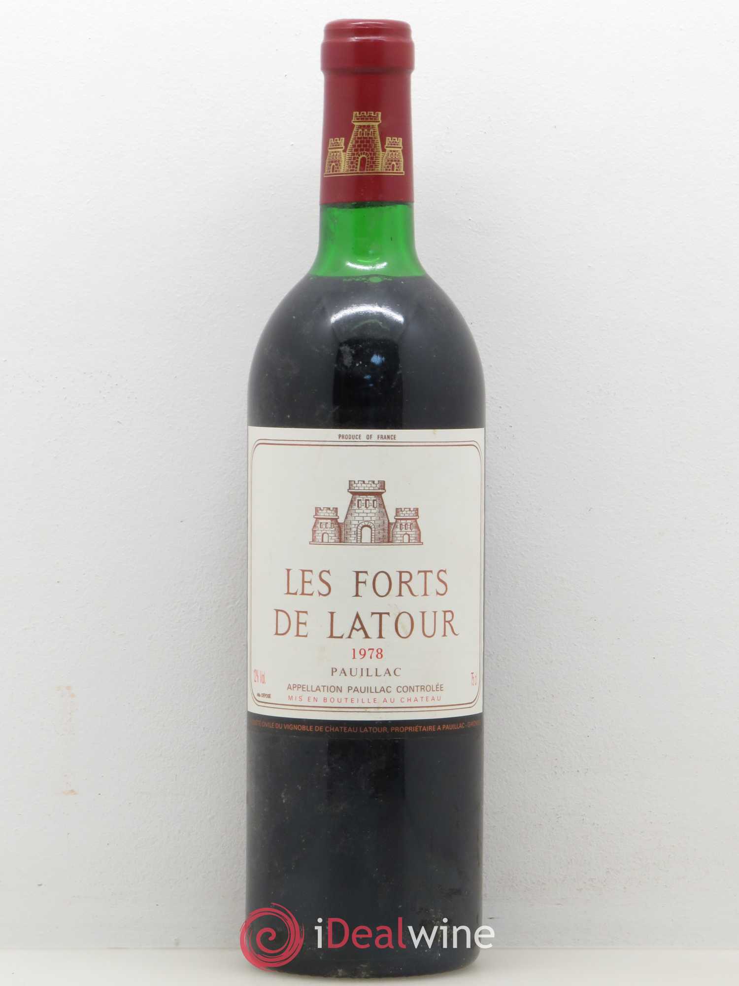 Les Forts de Latour Second Vin 1978 - Lot de 1 bouteille - 0