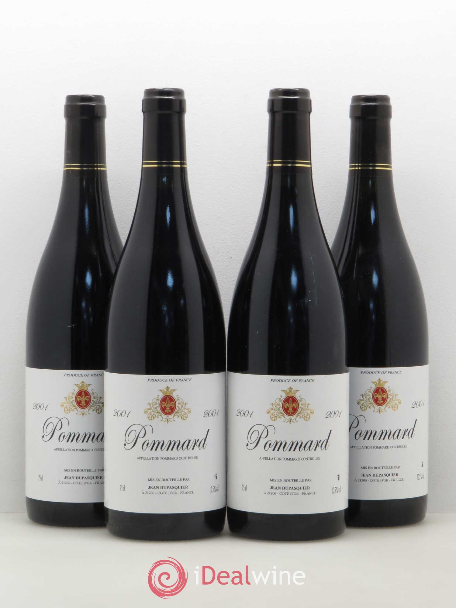 Pommard (senza prezzo di riserva) 2001 - Lotto di 4 bottiglie - 0