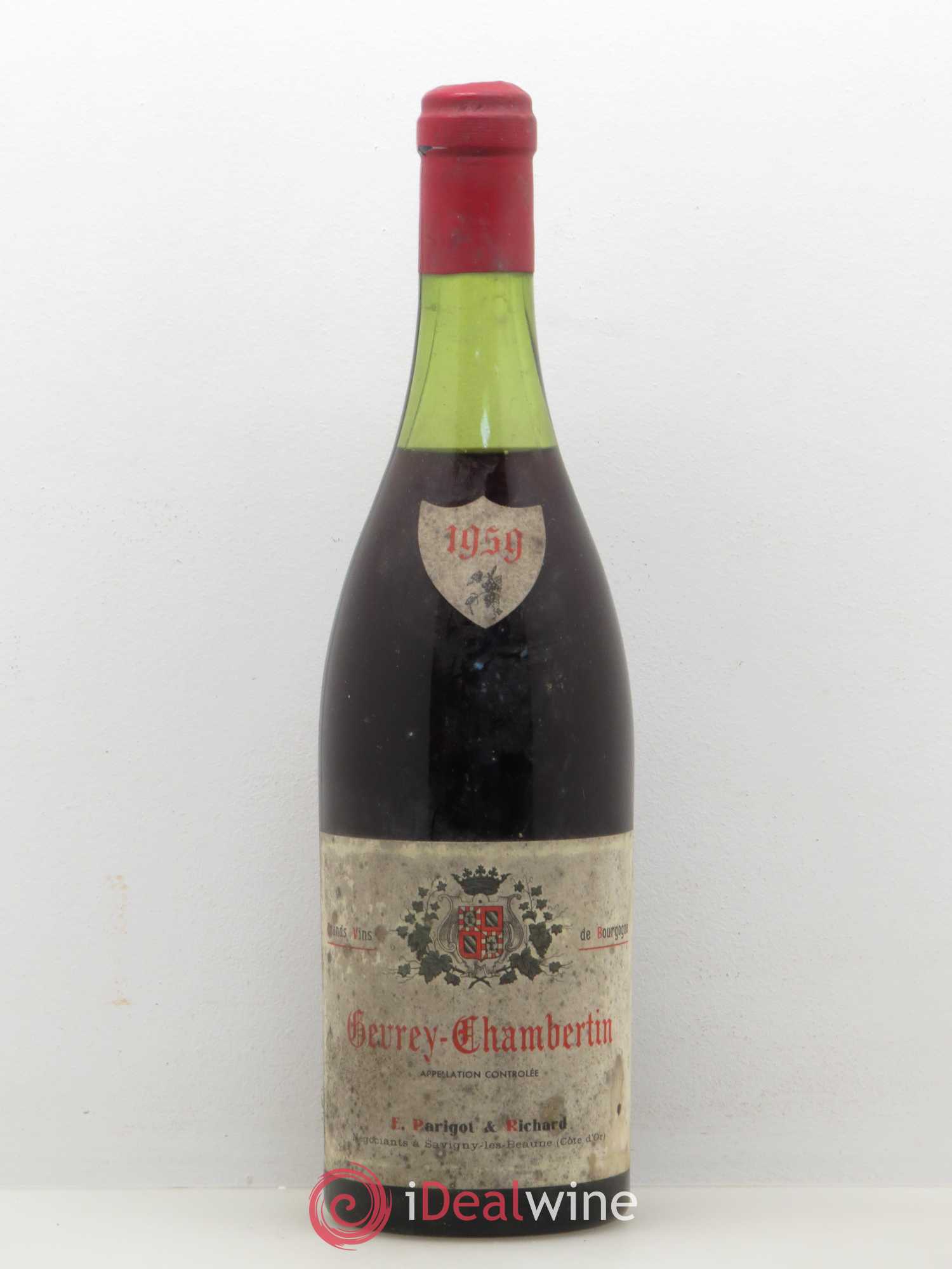 Gevrey-Chambertin Parigot 1959 - Lot de 1 bouteille - 0