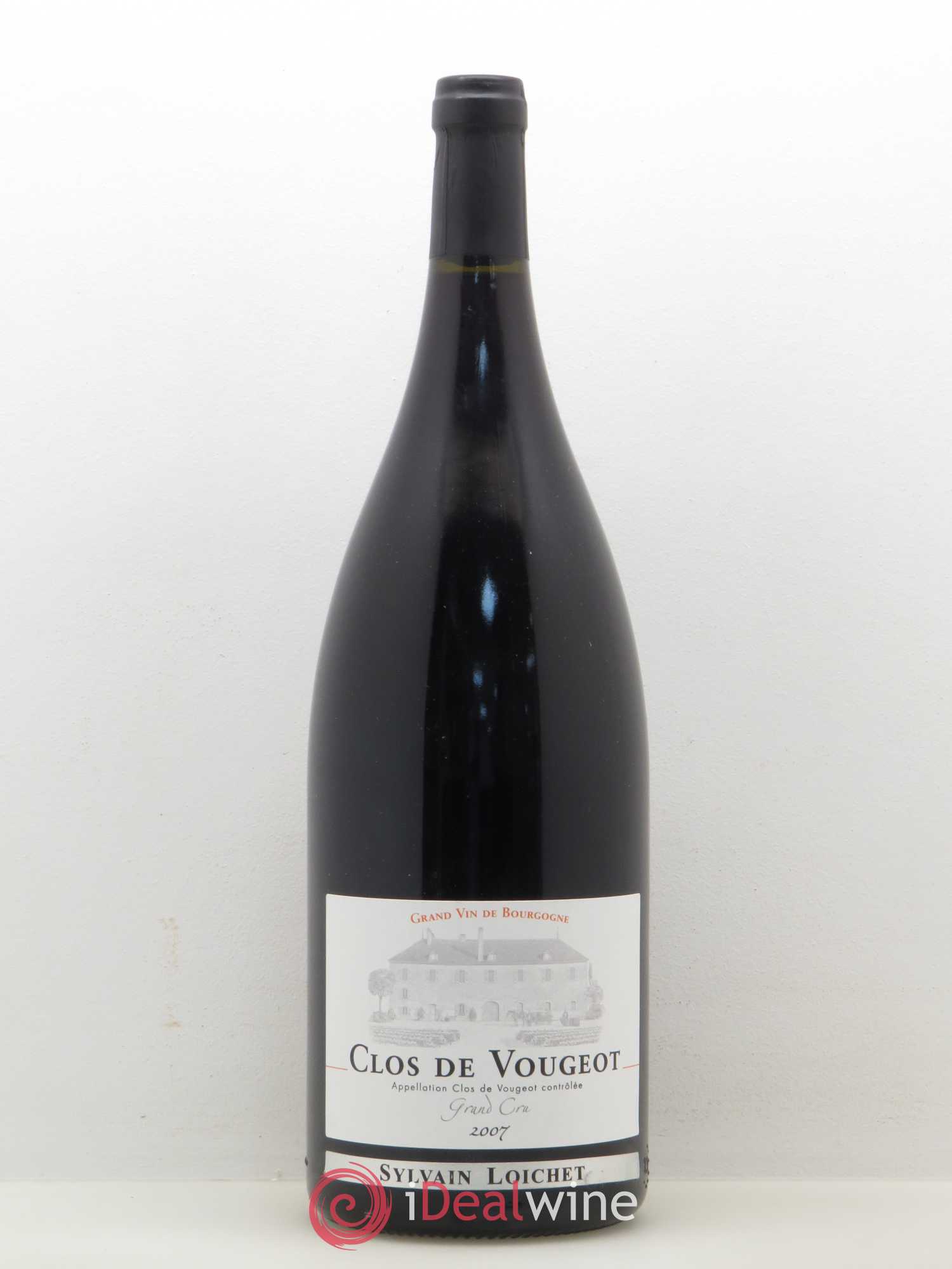 Clos de Vougeot Grand Cru Sylvain Loichet 2007 - Lot de 1 magnum - 0