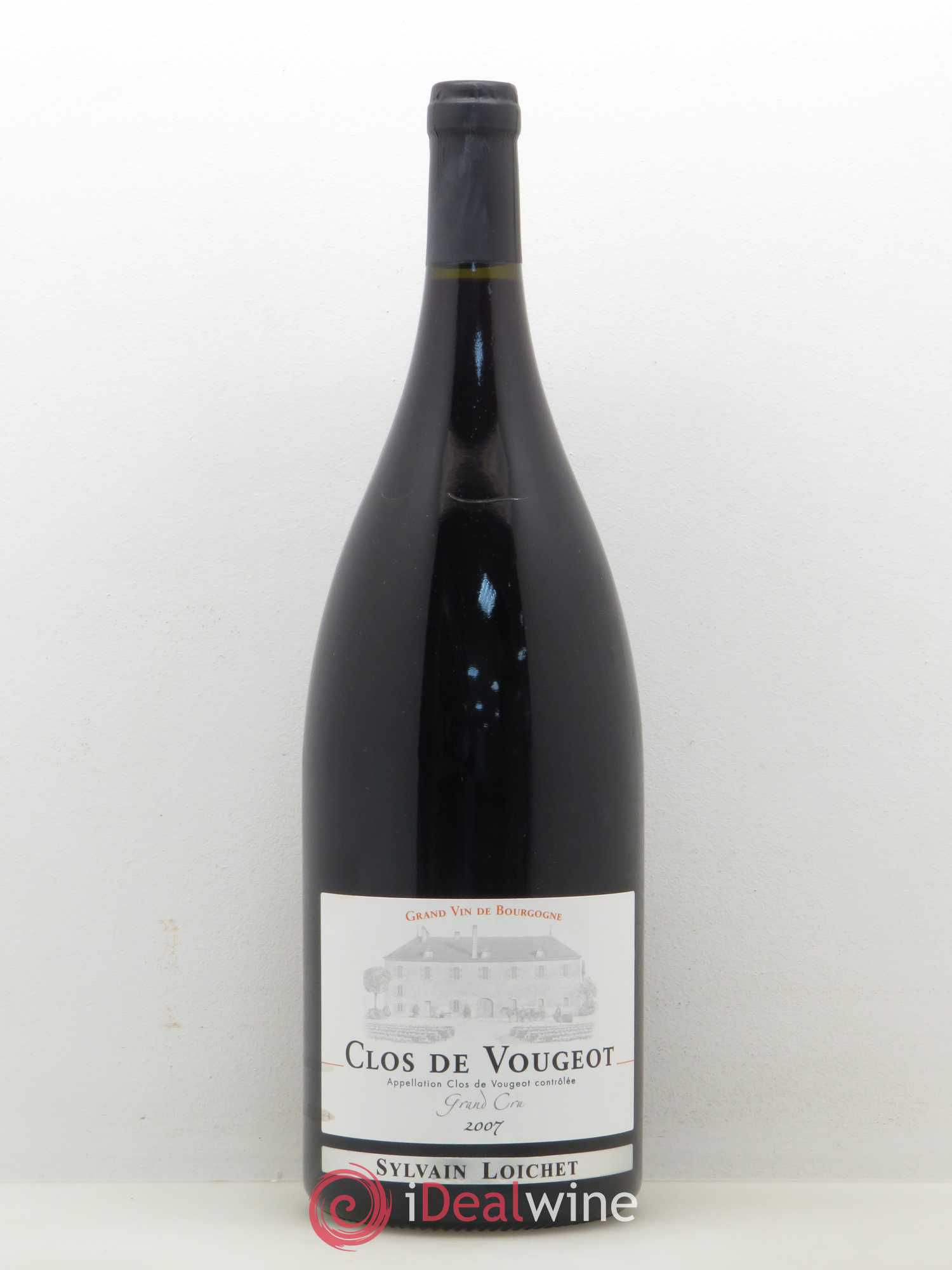 Clos de Vougeot Grand Cru Sylvain Loichet 2007 - Lot de 1 magnum - 0
