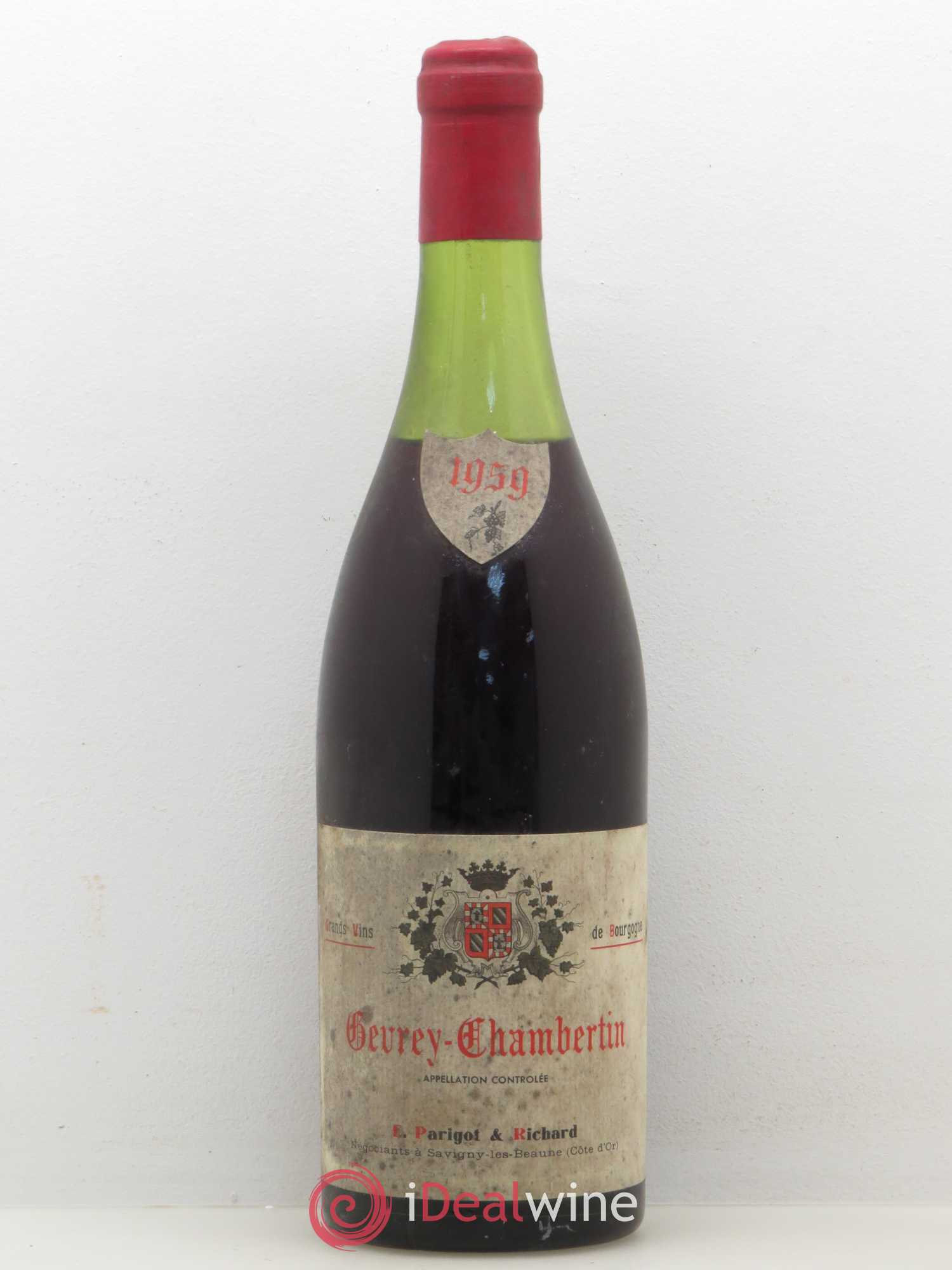 Gevrey-Chambertin Parigot 1959 - Lot de 1 bouteille - 0