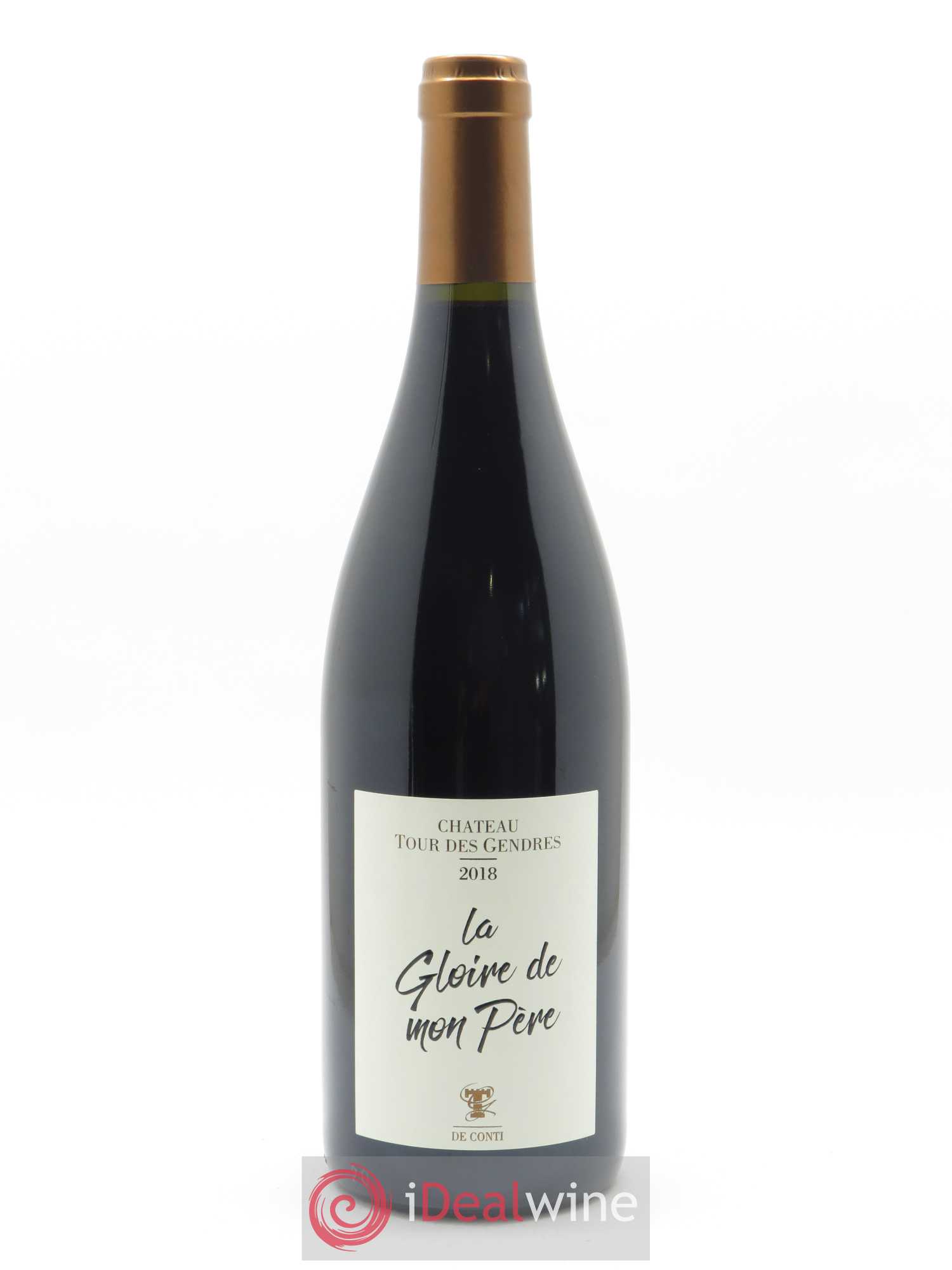 Côtes de Bergerac Château Tour des Gendres La Gloire de mon père Famille de Conti 2018 - Lot de 1 bouteille - 0