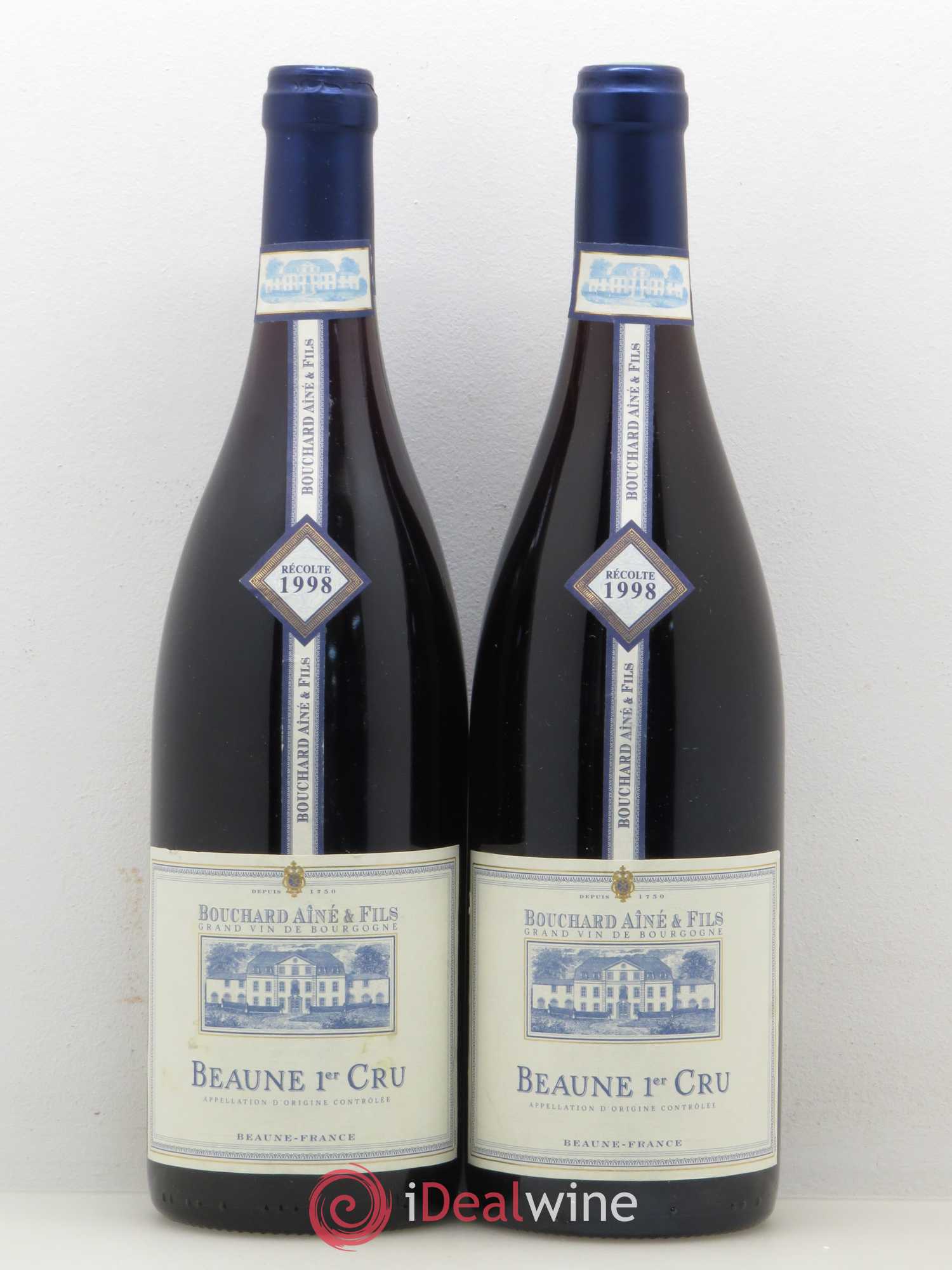 Beaune 1er Cru Bouchard Aîné et Fils 1998 - Posten von 2 Flaschen - 0