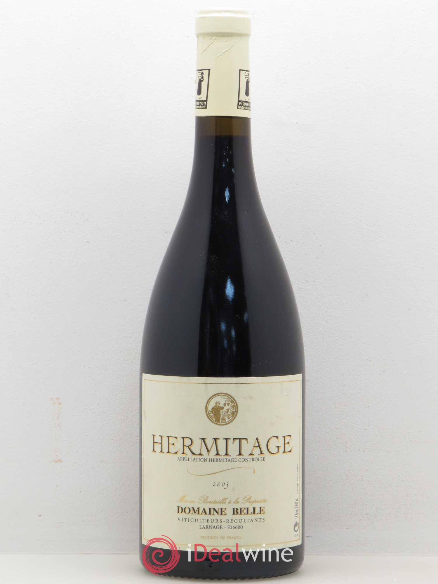 Hermitage Domaine Belle 2003 - Lot de 1 bouteille - 0