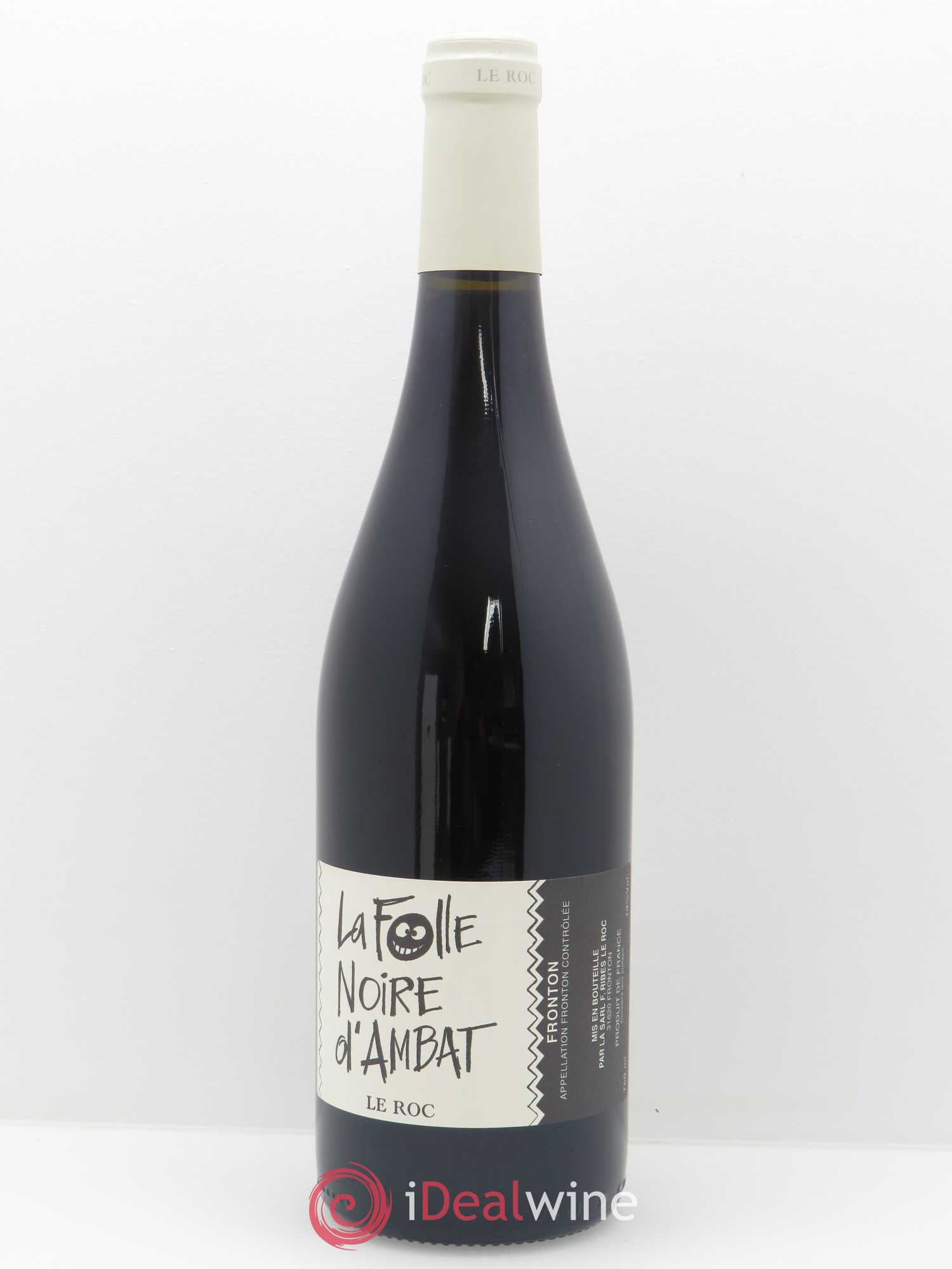 Fronton Le Roc La Folle Noire d'Ambat Jean-Luc Ribes 2016 - Posten von 1 Flasche - 0