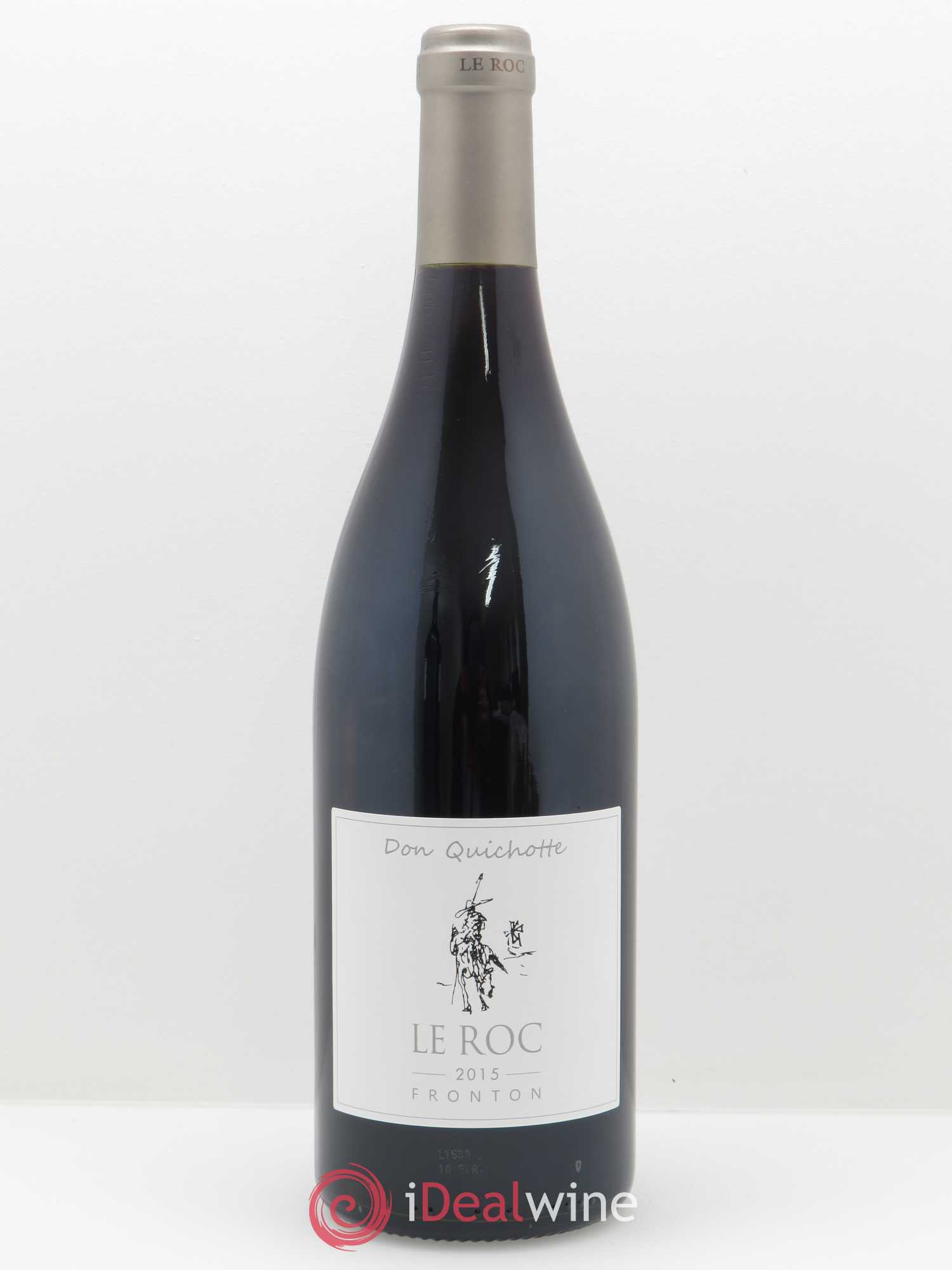 Fronton Le Roc Don Quichotte Jean-Luc Ribes 2015 - Posten von 1 Flasche - 0