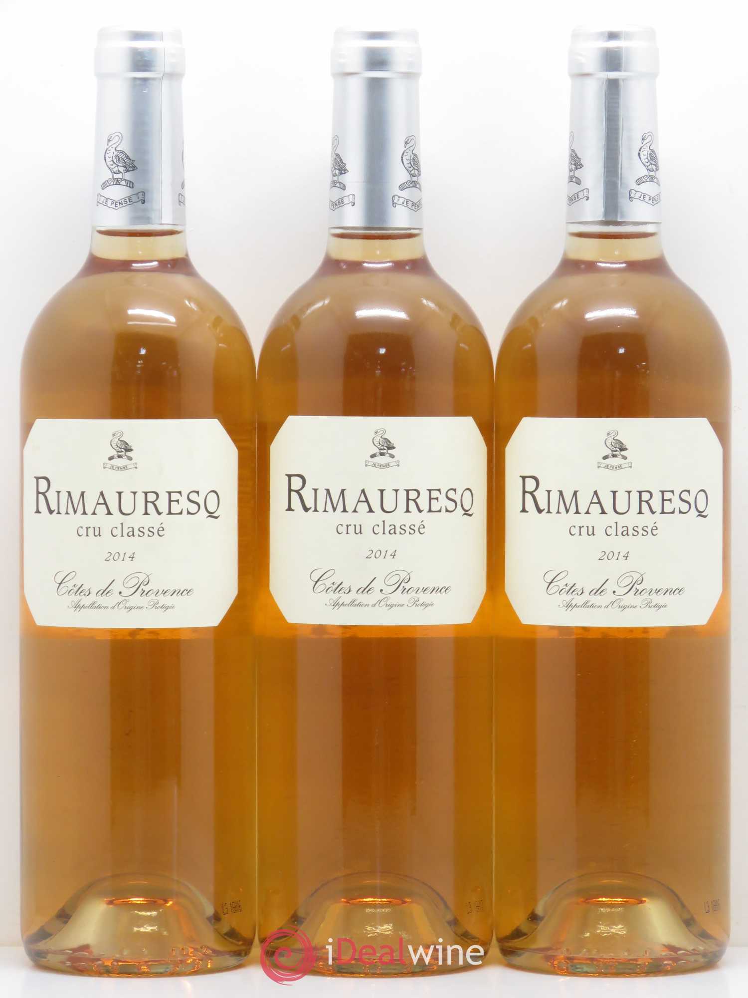 Côtes de Provence Rimauresq Cru Classé 2014 - Lot de 5 bouteilles - 1