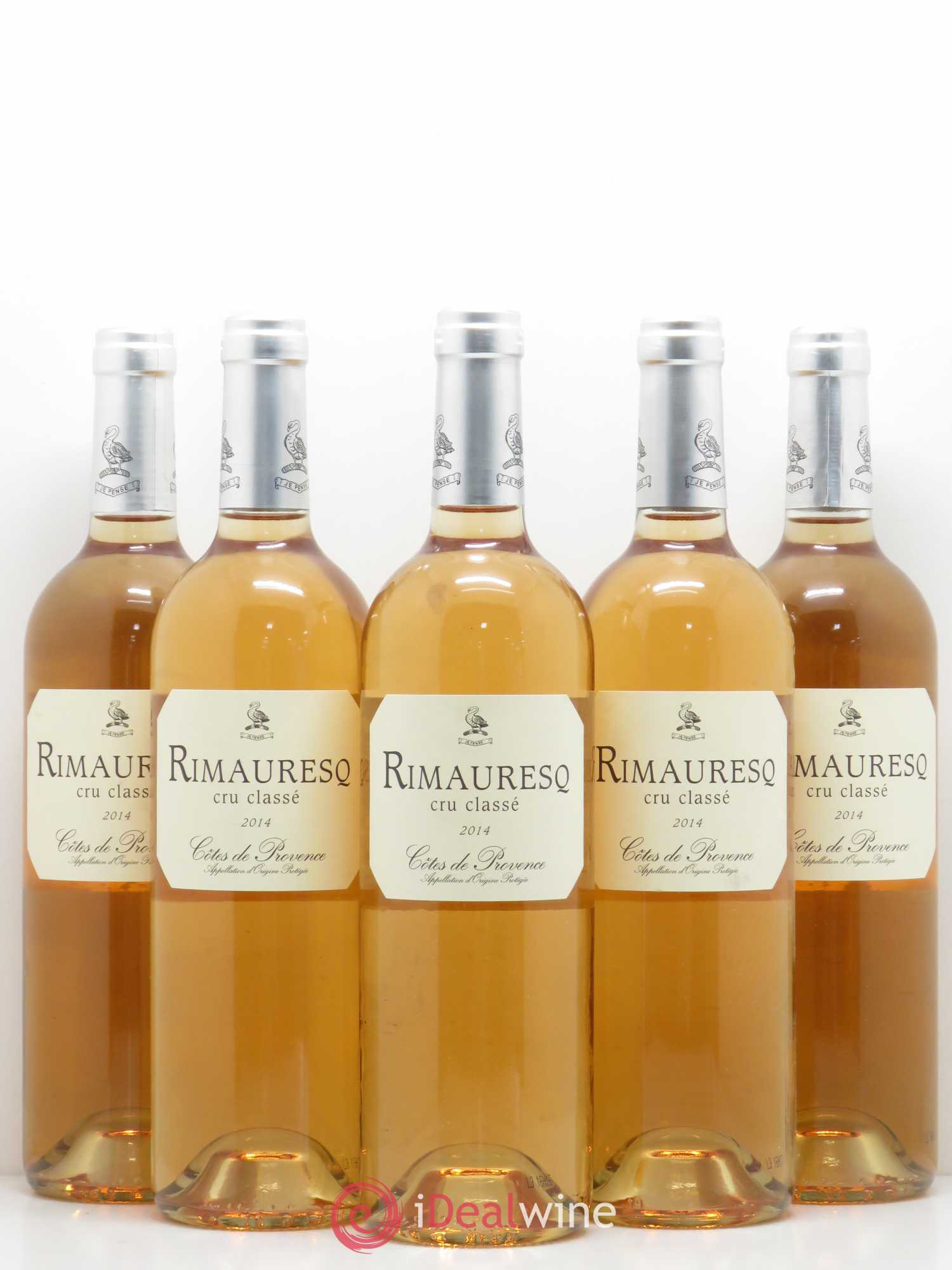 Côtes de Provence Rimauresq Cru Classé 2014 - Lot de 5 bouteilles - 0