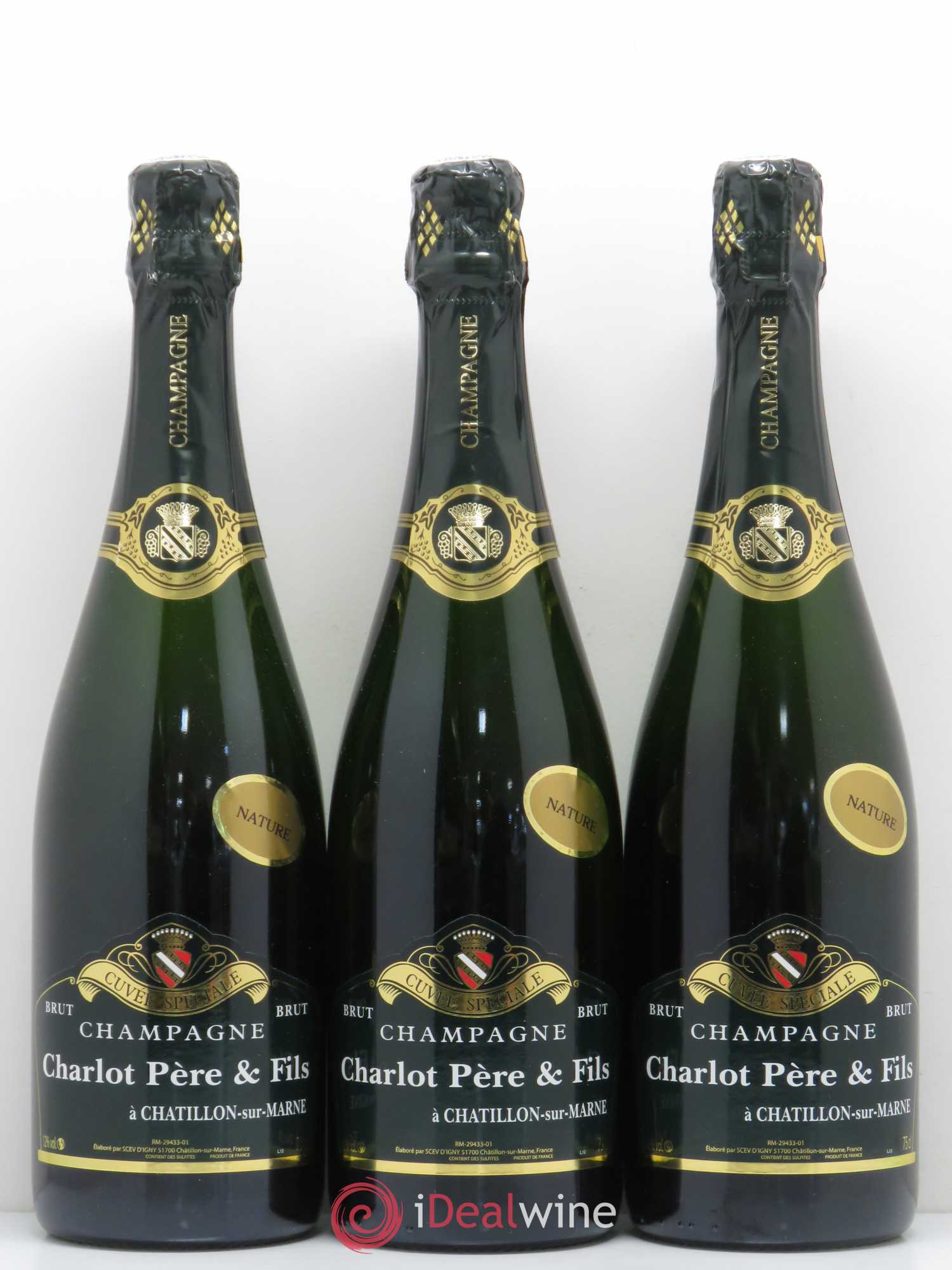 Brut Nature Charlot Père & Fils - Lot de 6 bouteilles - 2