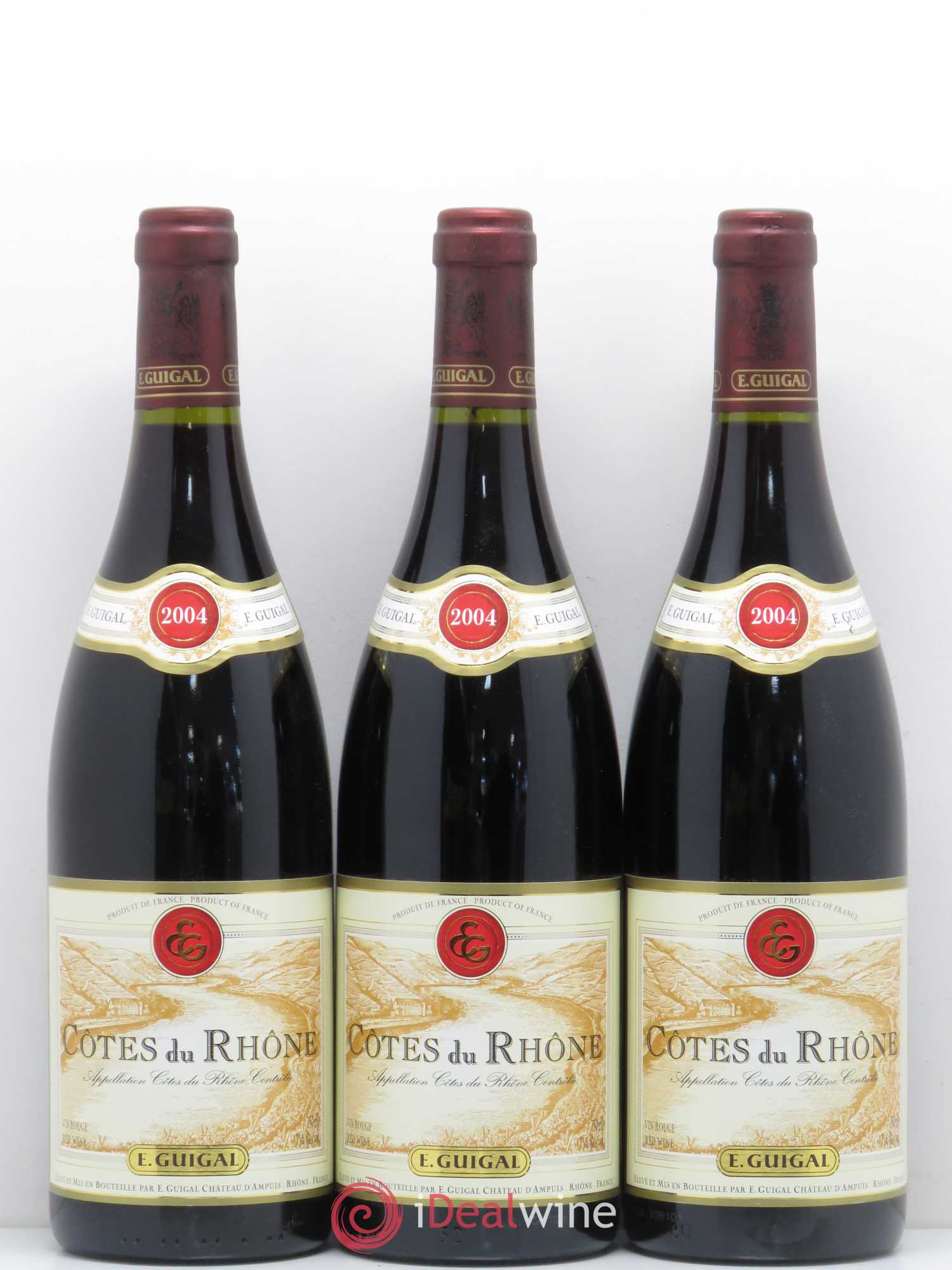 Côtes-du-Rhône Guigal (sans prix de réserve) 2004 - Lot de 12 bouteilles - 1