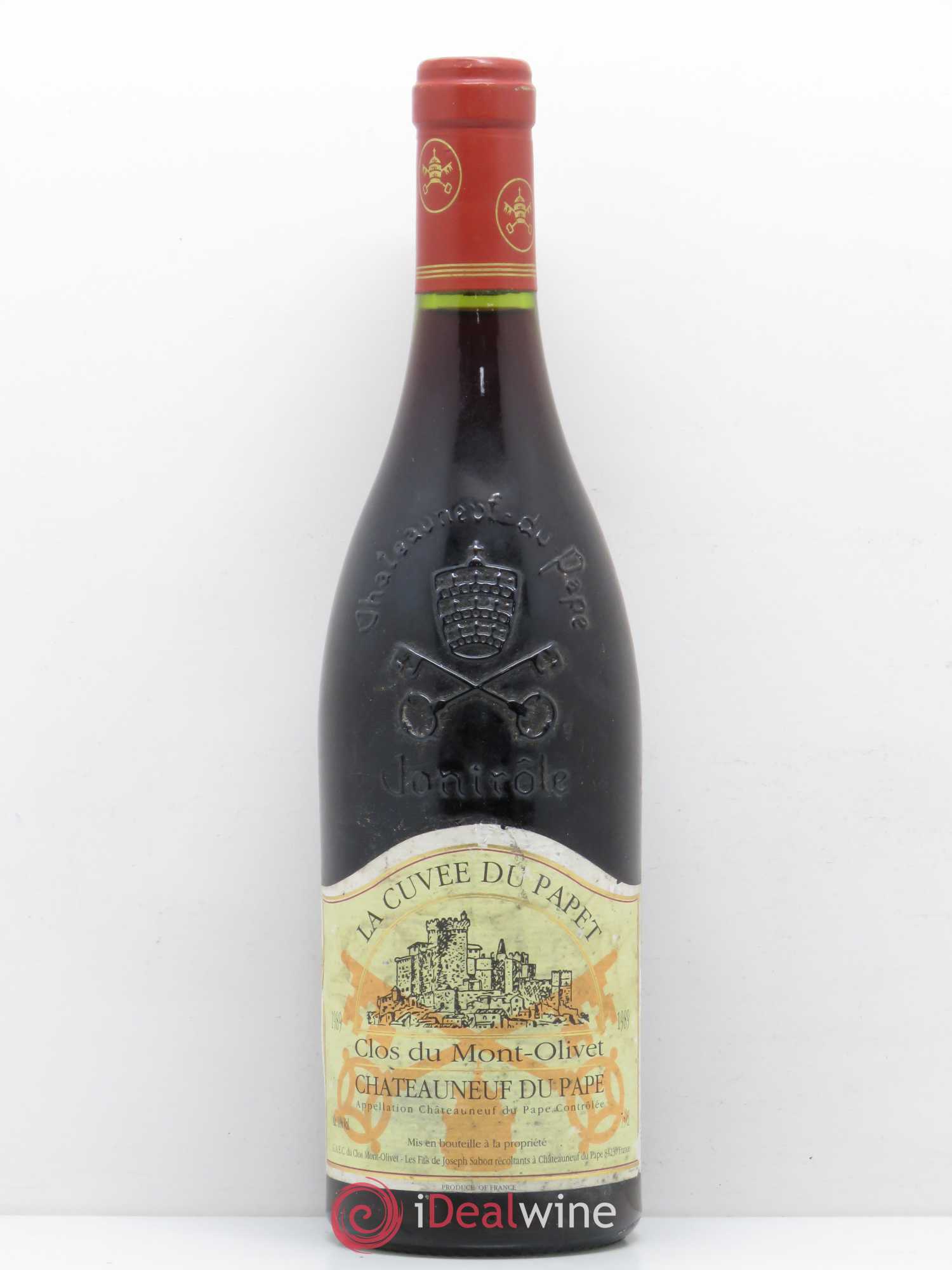 Châteauneuf-du-Pape Cuvée du Papet Clos du Mont-Olivet (sans prix de réserve) 1989 - Lot de 1 bouteille - 0