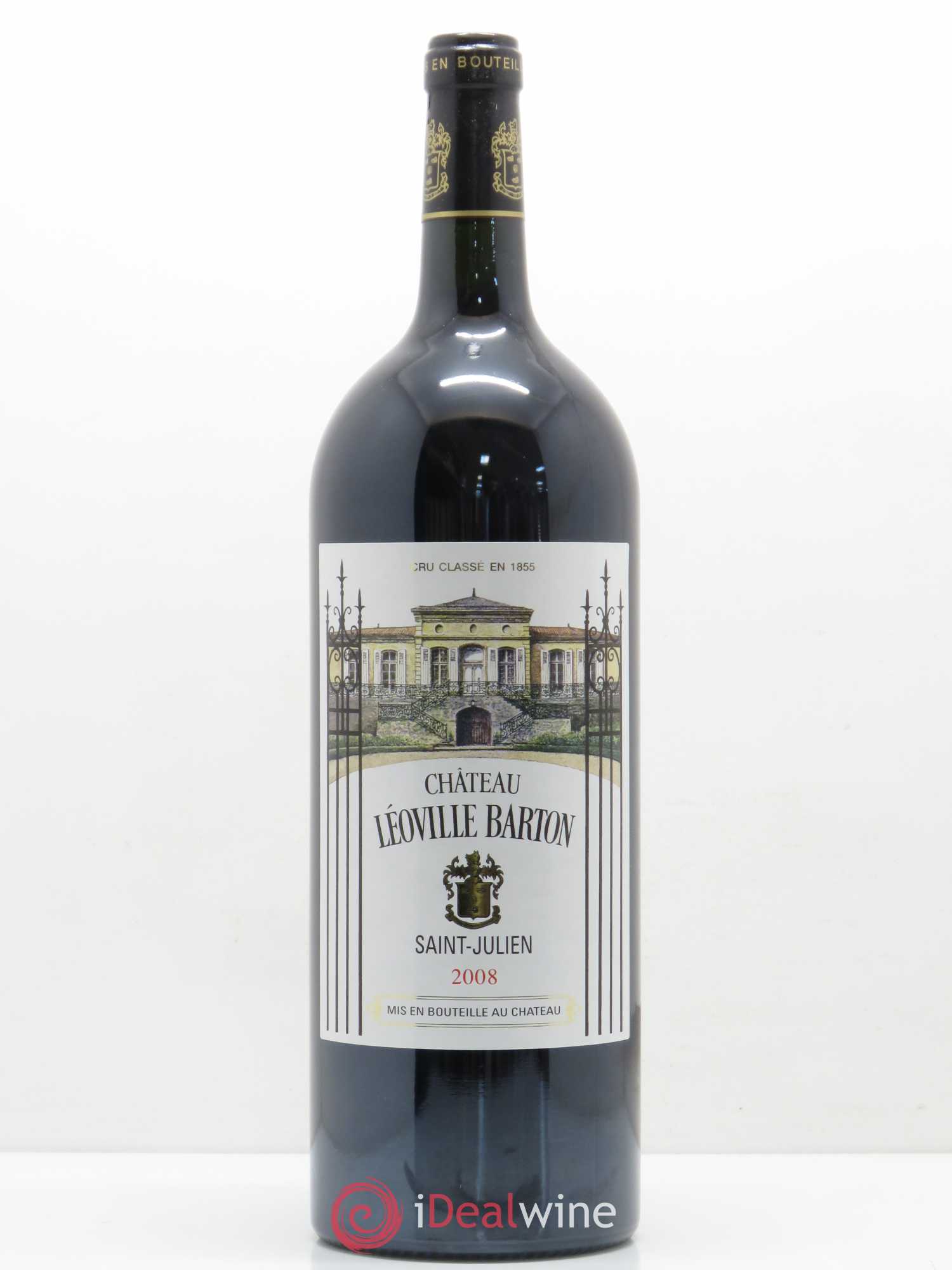 Château Léoville Barton 2ème Grand Cru Classé 2008 - Lot de 1 magnum - 0