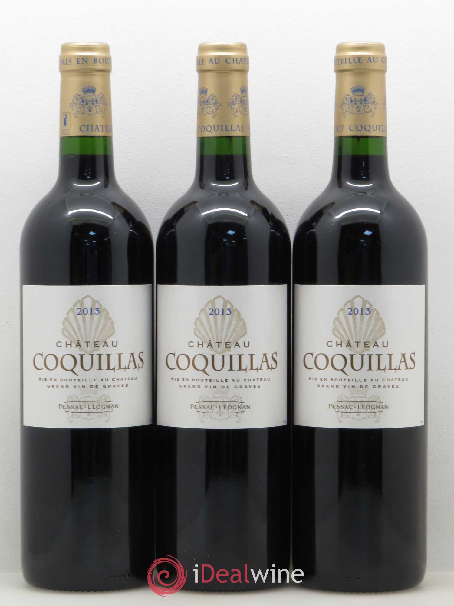Pessac-Léognan Château Coquillas 2013 - Lot de 6 bouteilles - 2