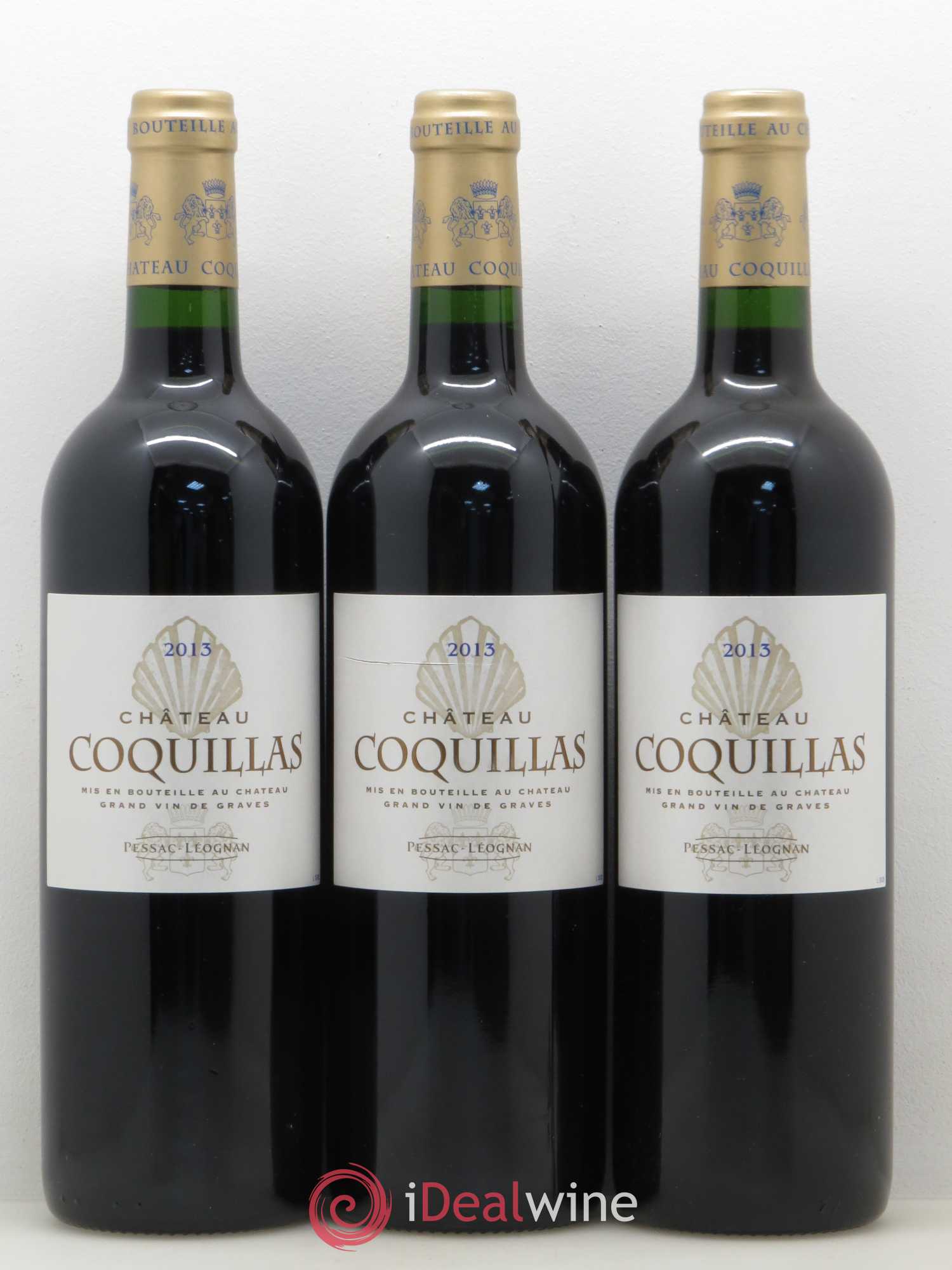 Pessac-Léognan Château Coquillas 2013 - Lot de 6 bouteilles - 2