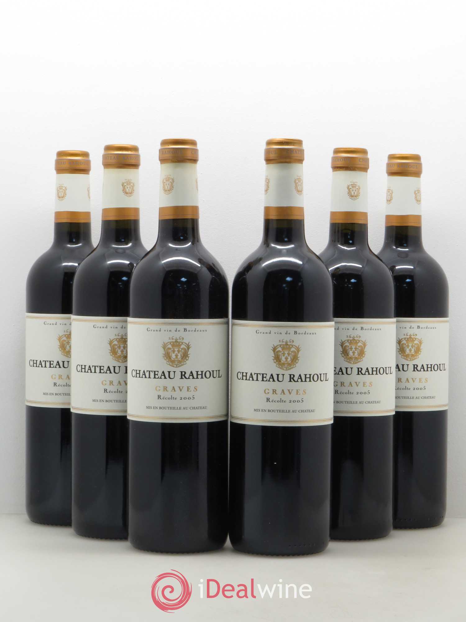 Château Rahoul 2005 - Lot of 6 bottles - 0