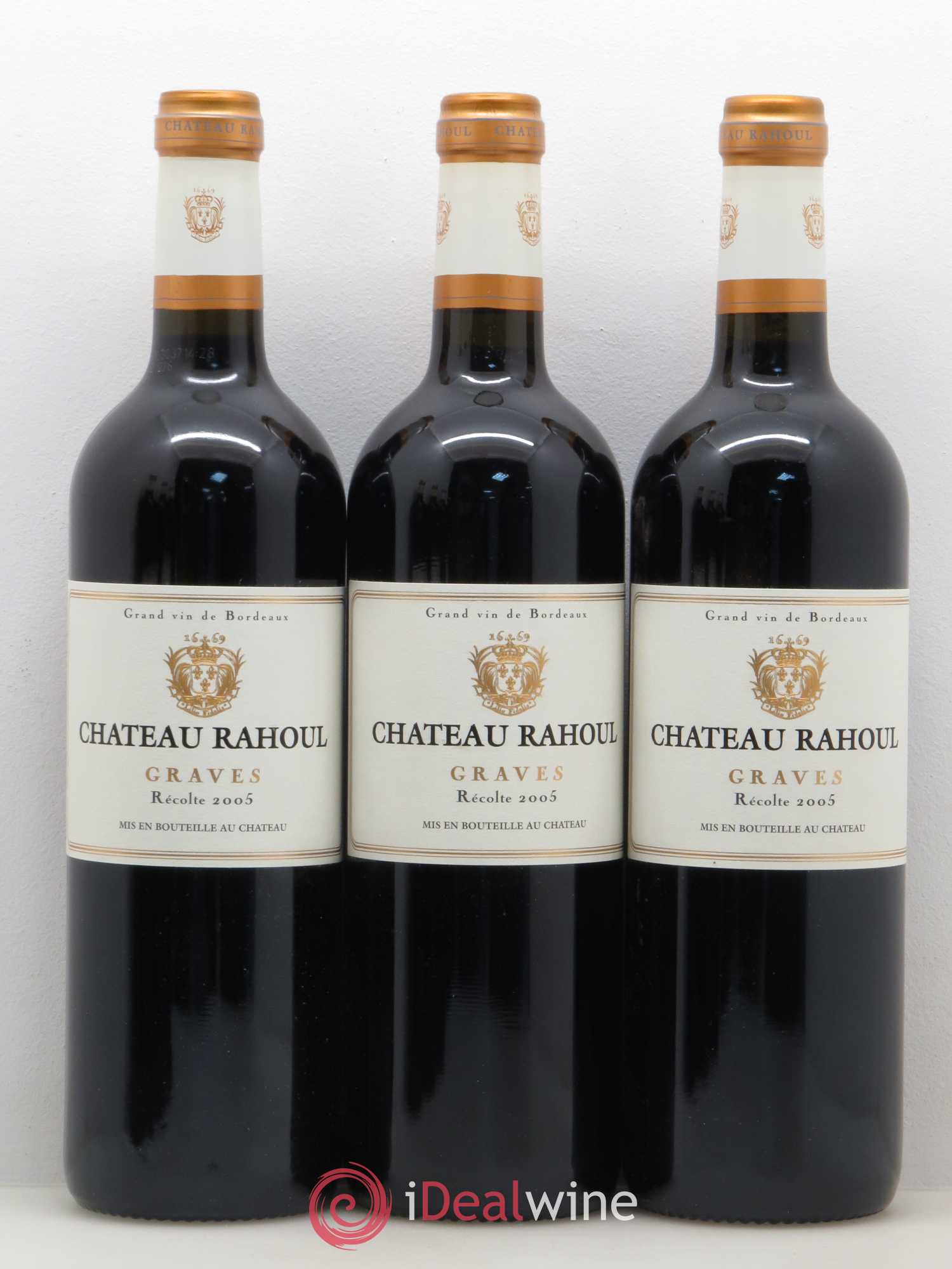 Château Rahoul 2005 - Lot de 6 bouteilles - 1