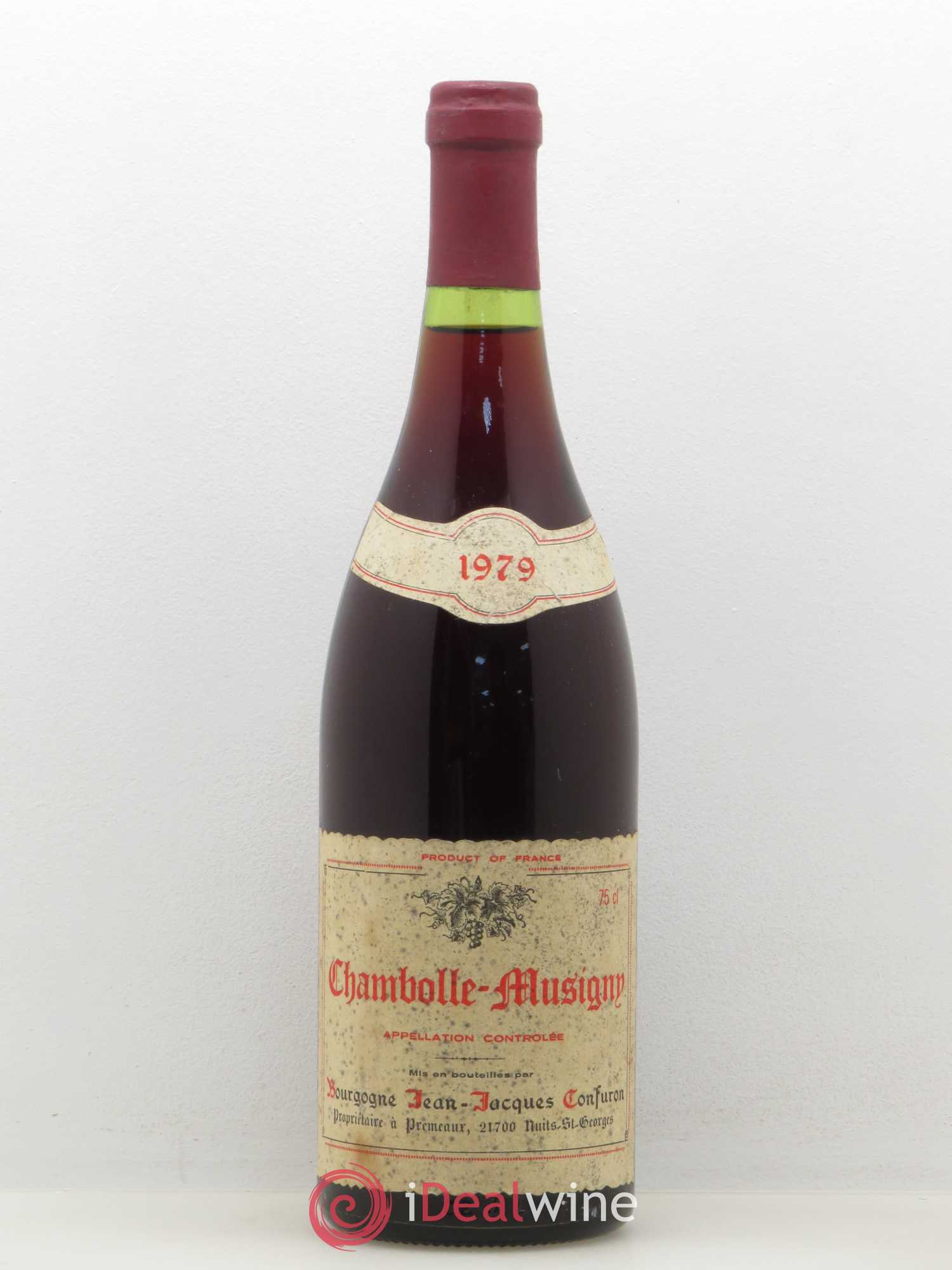 Chambolle-Musigny Jean-Jacques Confuron 1979 - Lot de 1 bouteille - 0