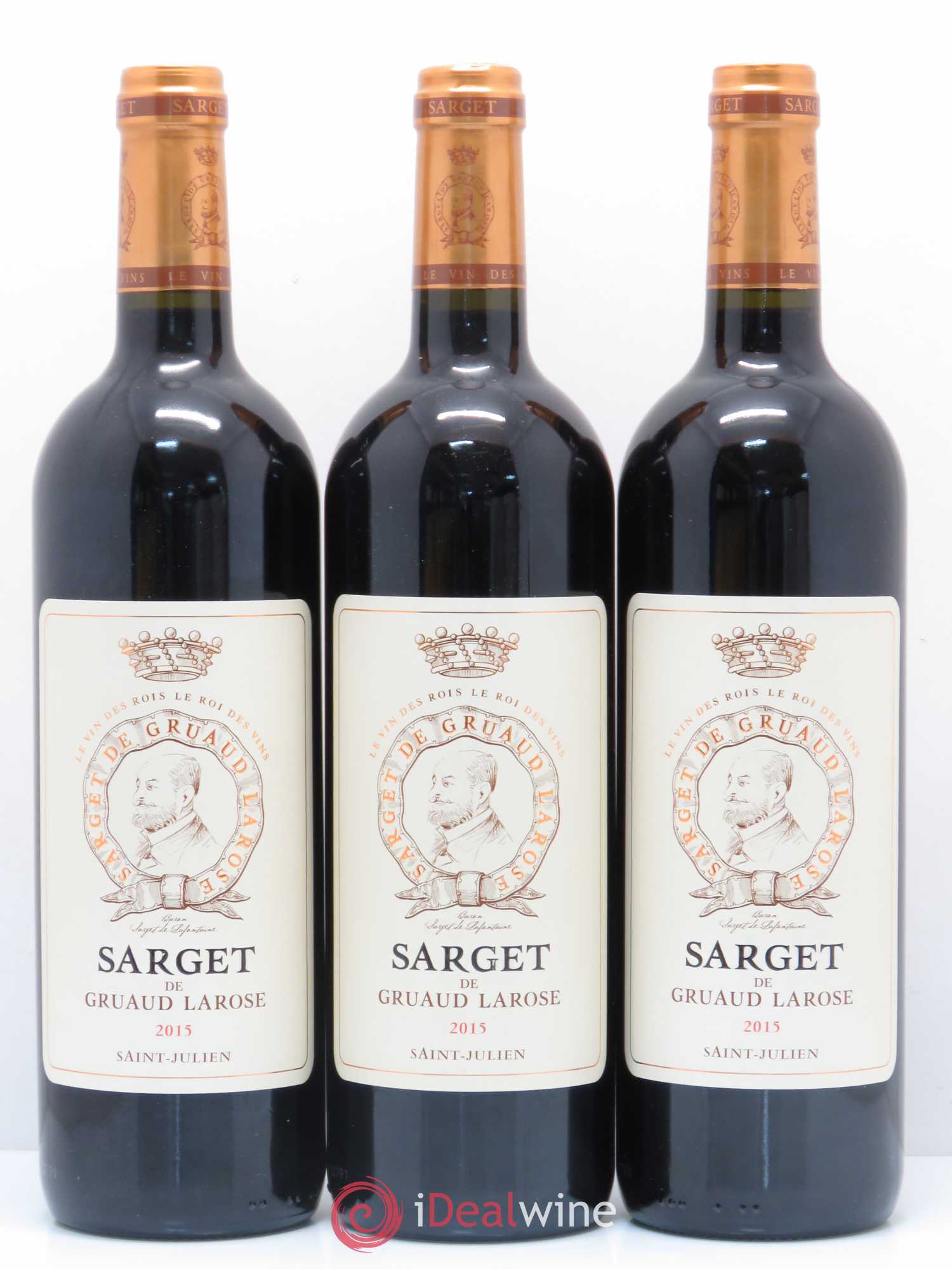 Sarget de Gruaud Larose Second Vin 2015 - Lot de 12 bouteilles - 1