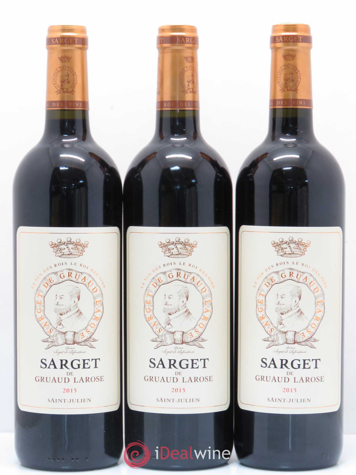 Sarget de Gruaud Larose Second Vin 2015 - Lot de 6 bouteilles - 1