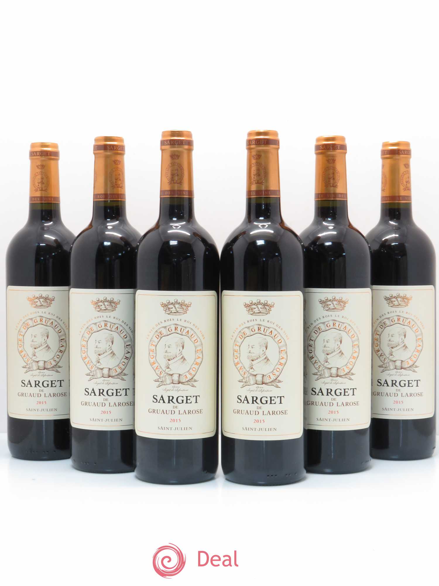 Sarget de Gruaud Larose Second Vin 2015 - Lot de 6 bouteilles - 0