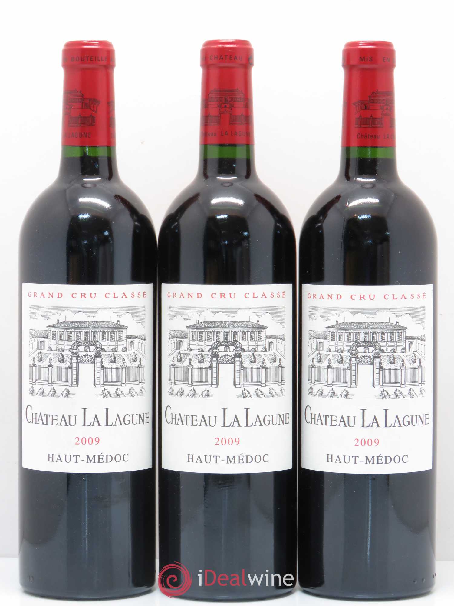Château la Lagune 3ème Grand Cru Classé 2009 - Lot de 3 bouteilles - 0