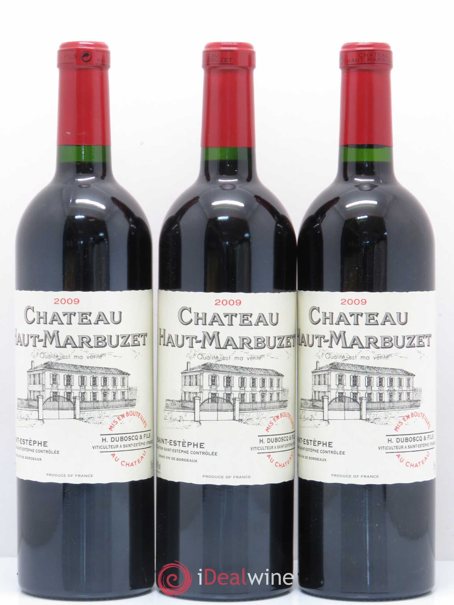 Château Haut Marbuzet 2009 - Lot de 6 bouteilles - 2