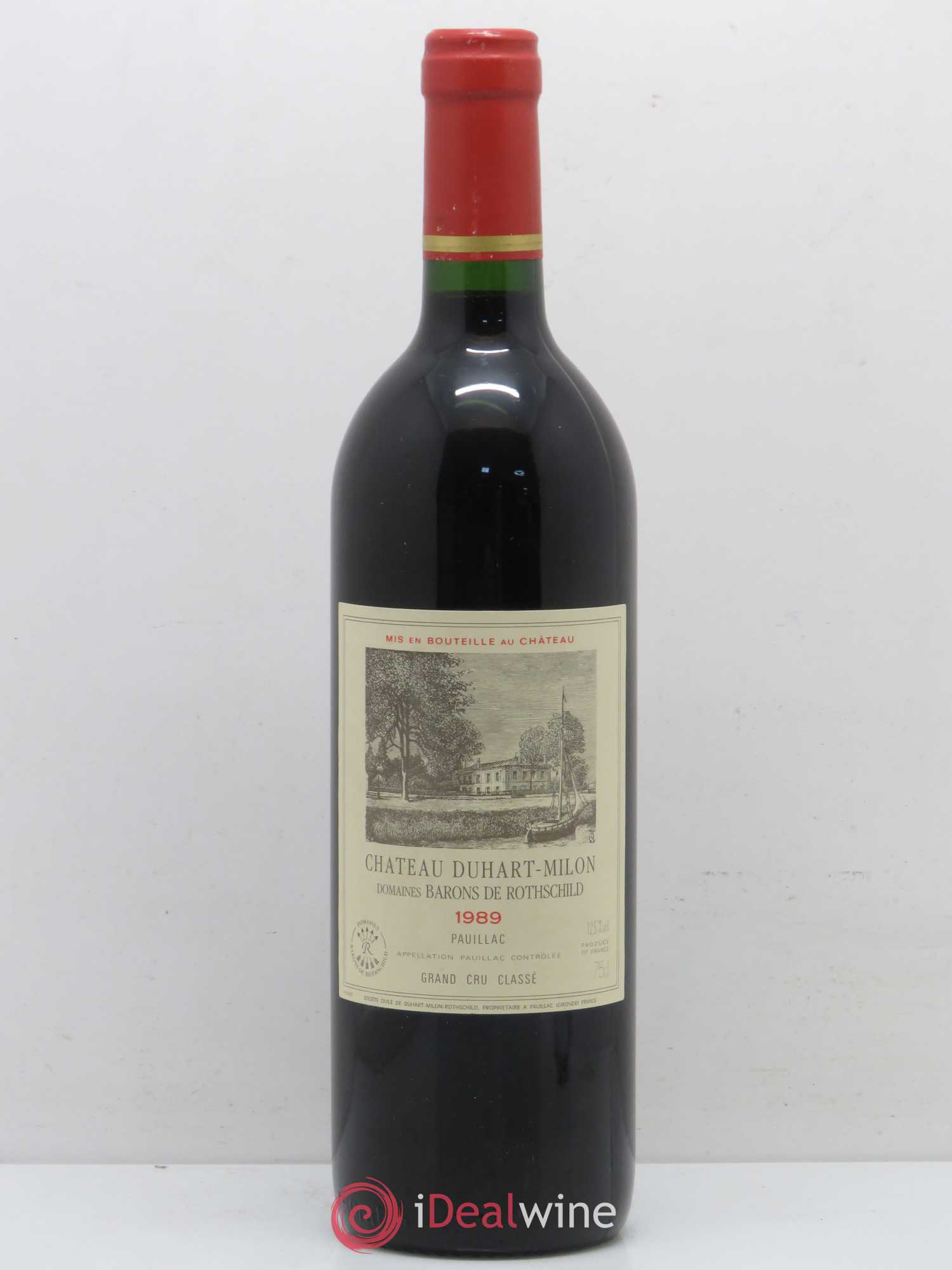 Château Duhart-Milon 4ème Grand Cru Classé 1989 - Lot de 1 bouteille - 0