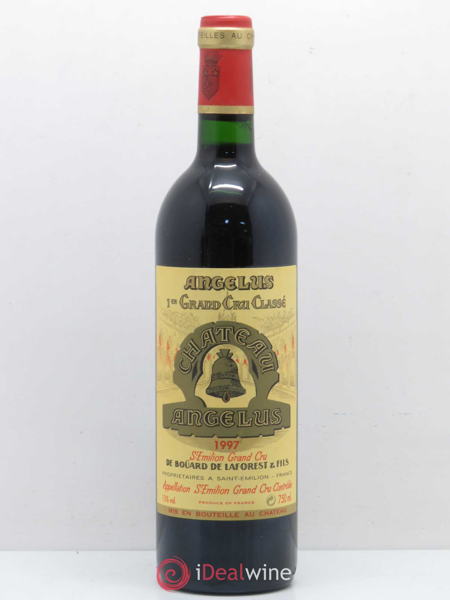 Château Angélus 1er Grand Cru Classé A 1997 - Lot de 1 bouteille - 0