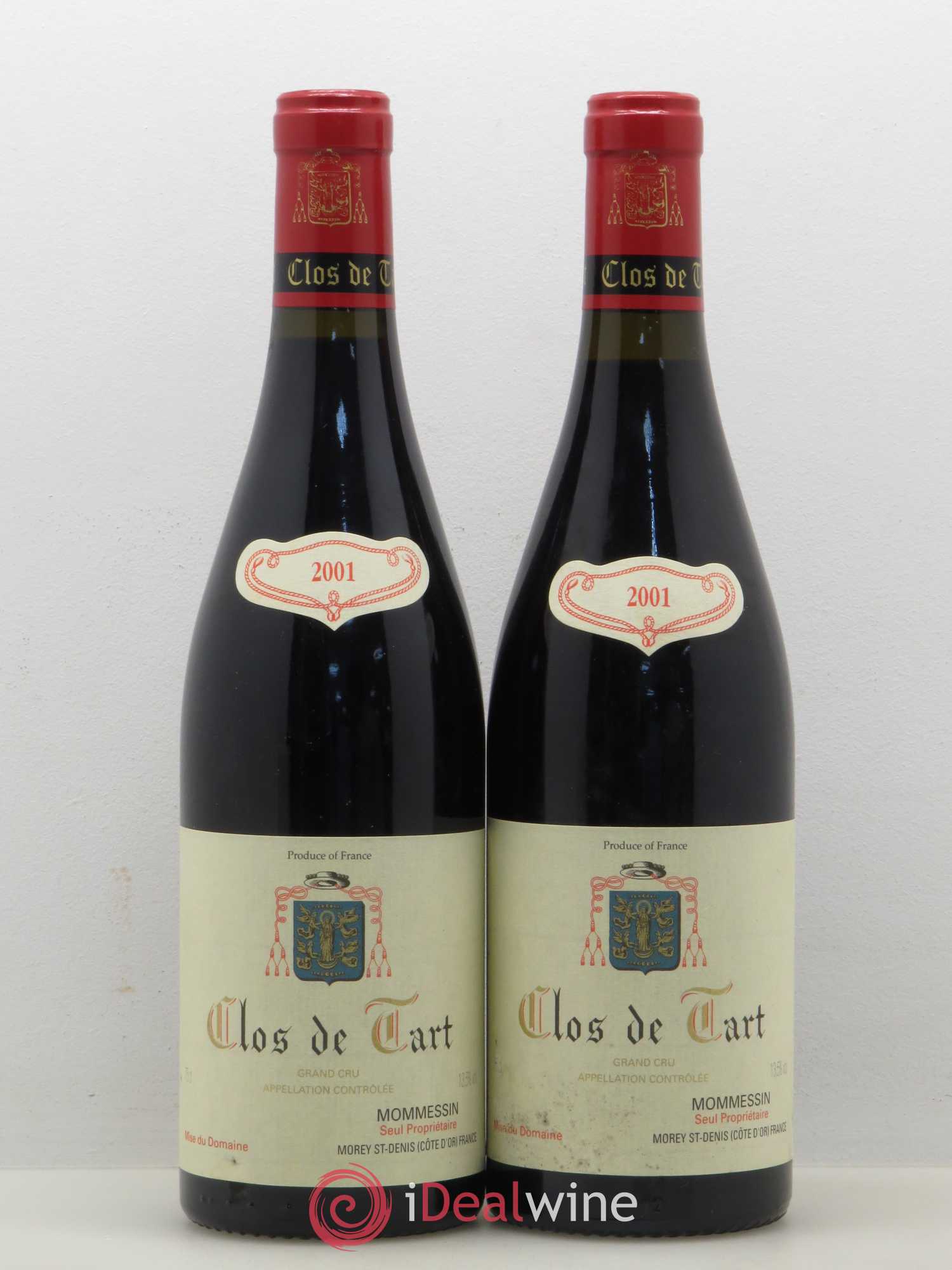 Clos de Tart Grand Cru Clos de Tart 2001 - Lot de 2 bouteilles - 0