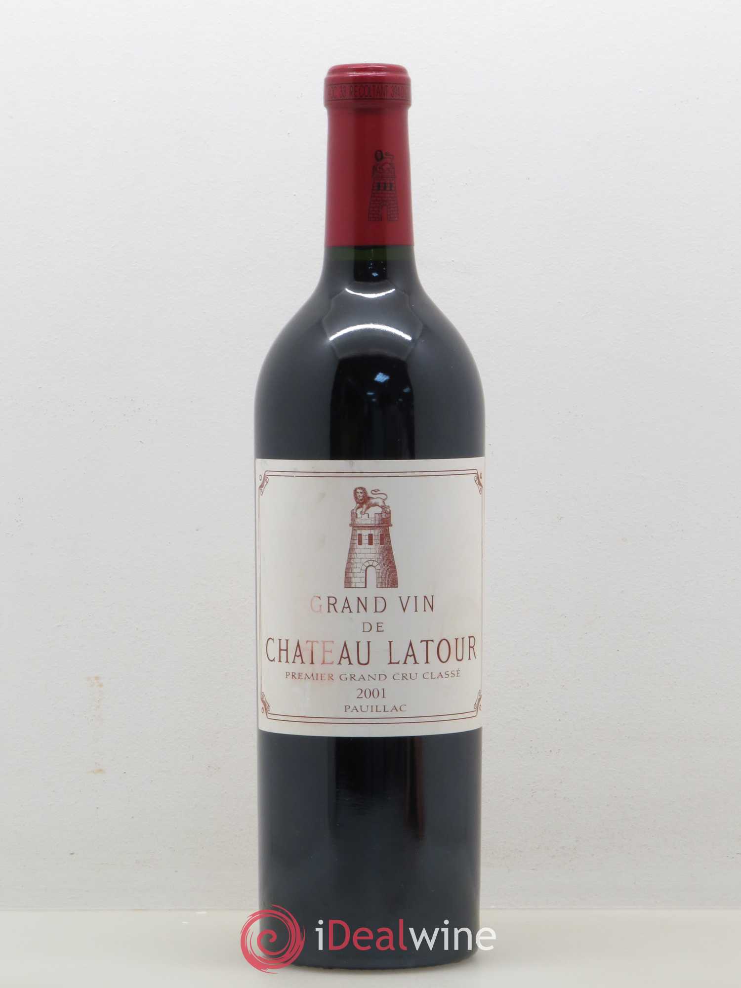 Château Latour 1er Grand Cru Classé 2001 - Lot de 1 bouteille - 0