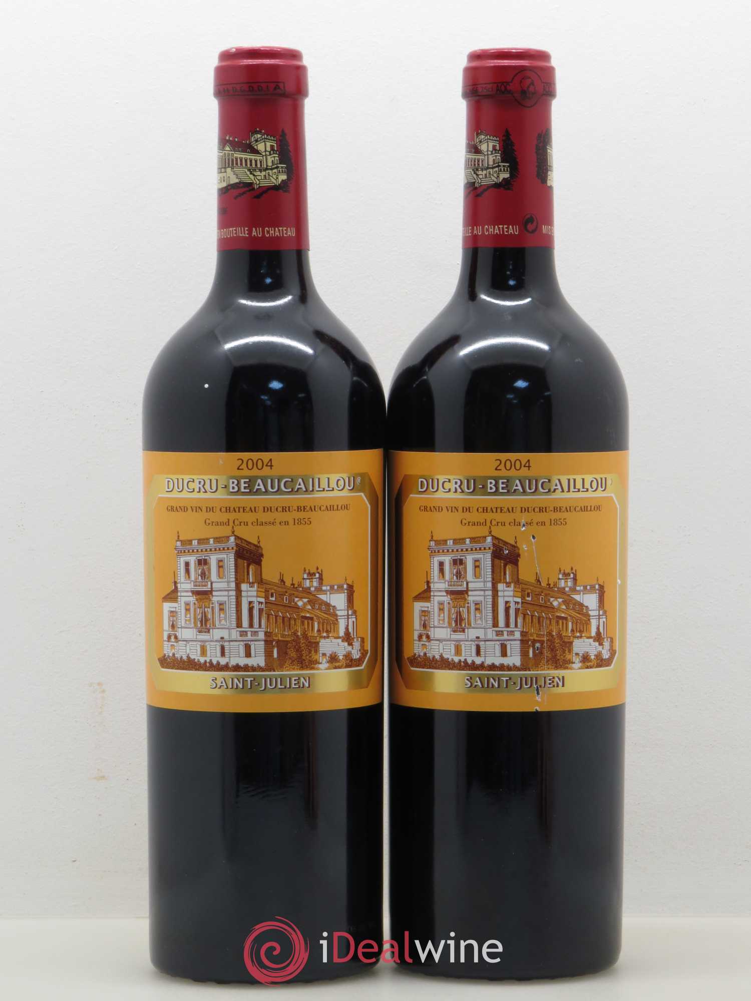 Château Ducru Beaucaillou 2ème Grand Cru Classé 2004 - Lot de 2 bouteilles - 0