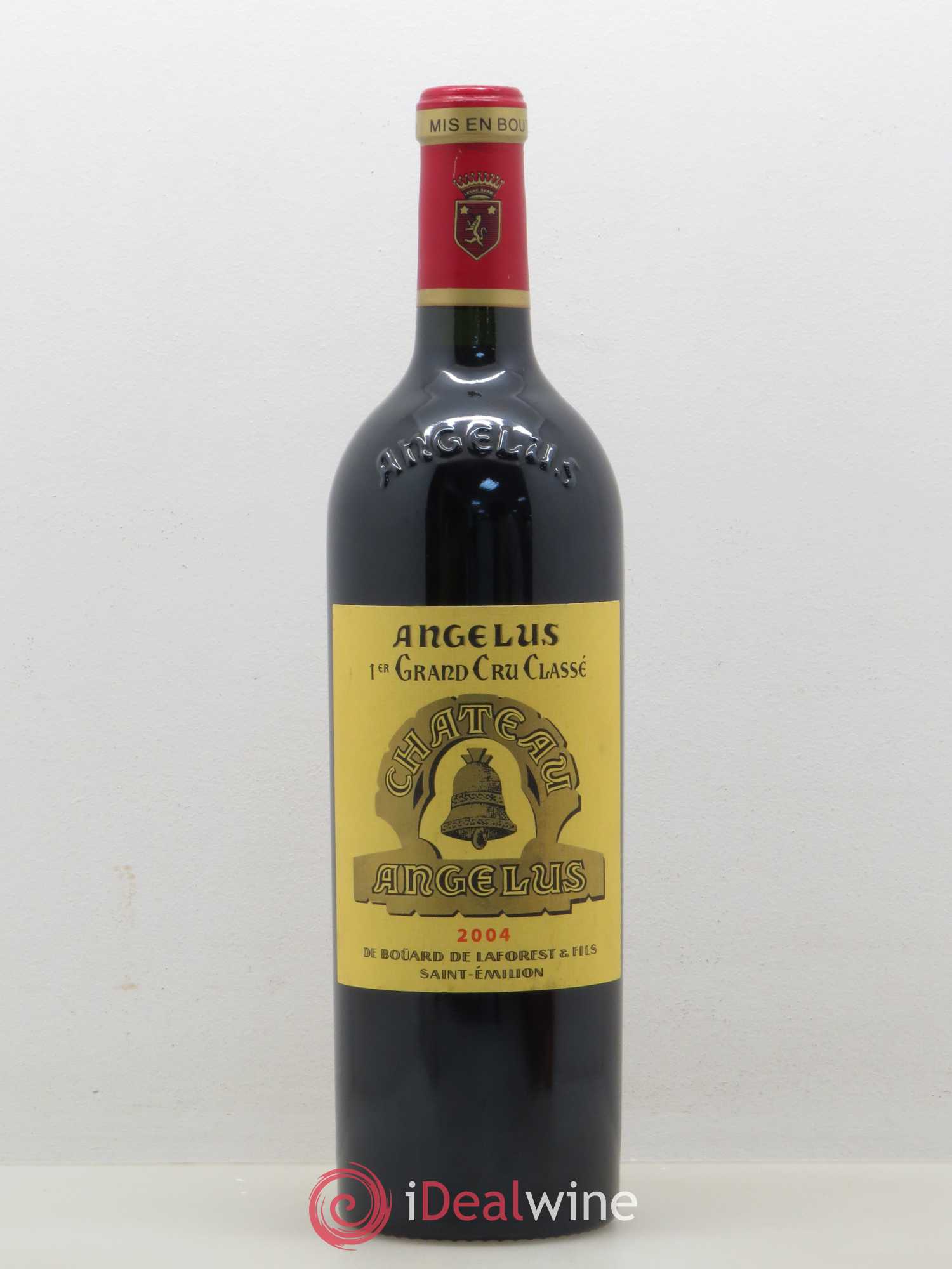 Château Angélus 1er Grand Cru Classé A 2004 - Lot de 1 bouteille - 0