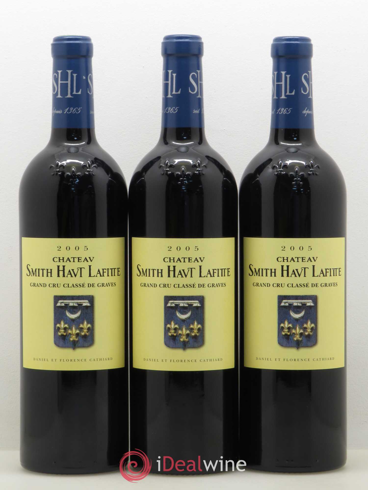 Château Smith Haut Lafitte Cru Classé de Graves 2005 - Lot de 3 bouteilles - 0
