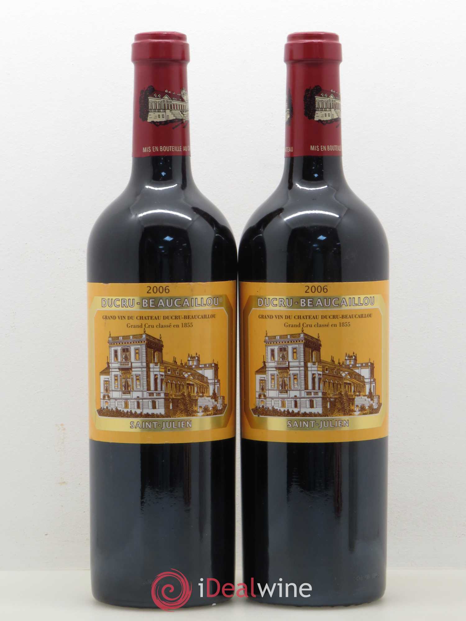 Château Ducru Beaucaillou 2ème Grand Cru Classé 2006 - Lot de 2 bouteilles - 0