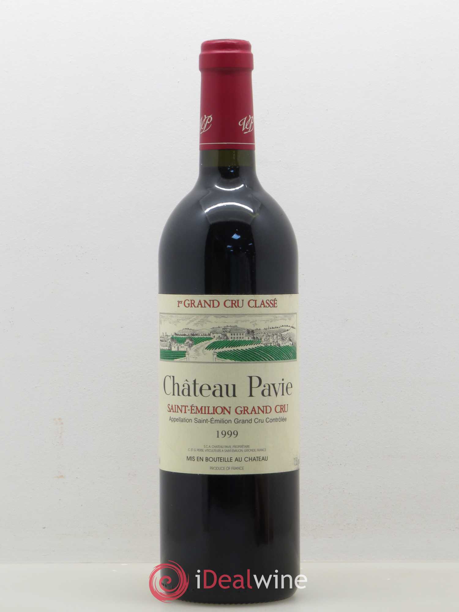 Château Pavie 1er Grand Cru Classé A 1999 - Lot de 1 bouteille - 0