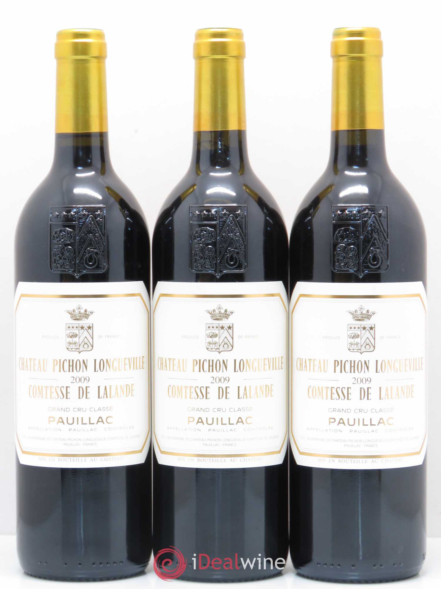 Château Pichon Longueville Comtesse de Lalande 2ème Grand Cru Classé 2009 - Lot de 6 bouteilles - 1