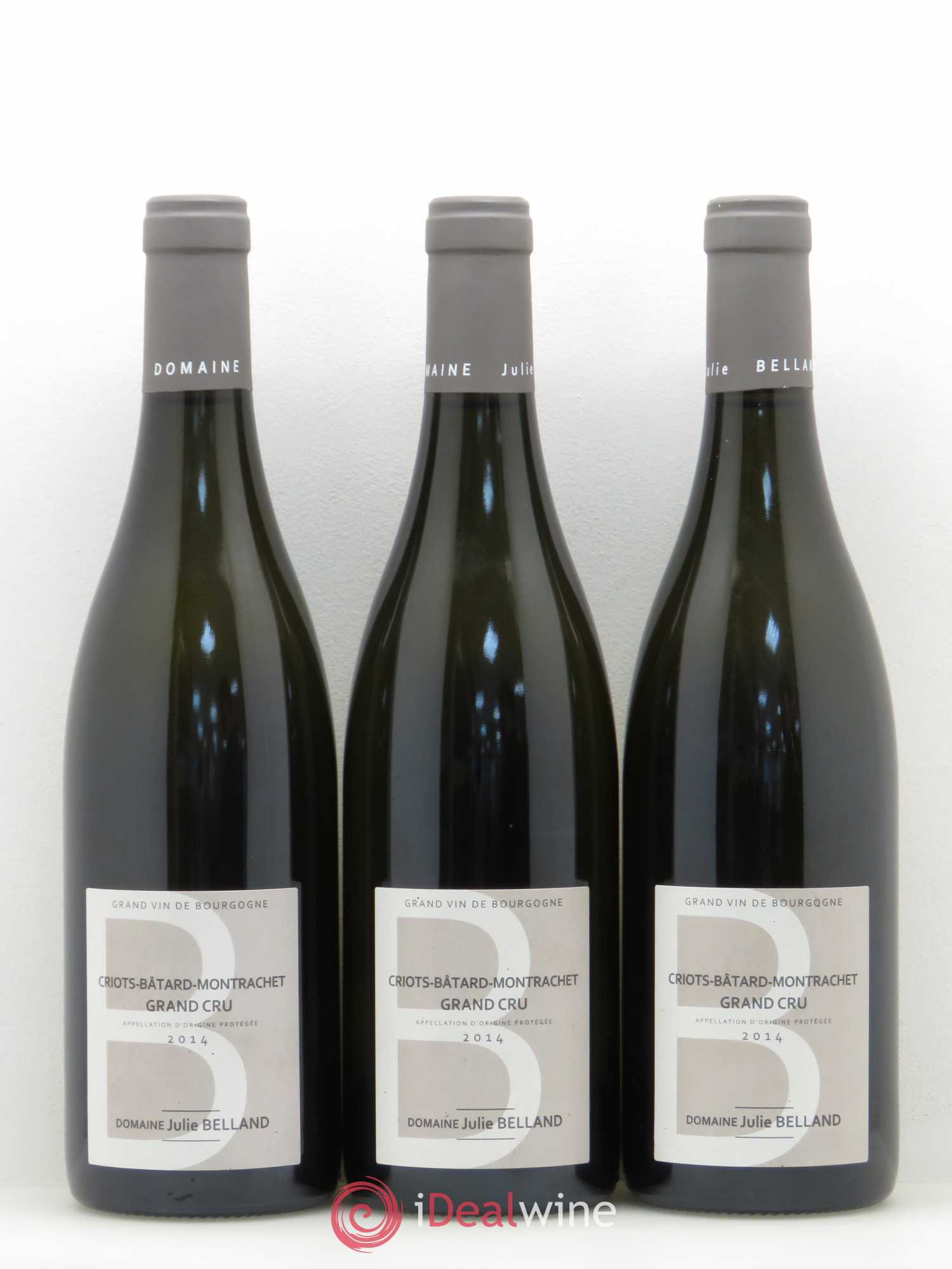 Criots-Bâtard-Montrachet Grand Cru Julien Belland 2014 - Posten von 3 Flaschen - 0
