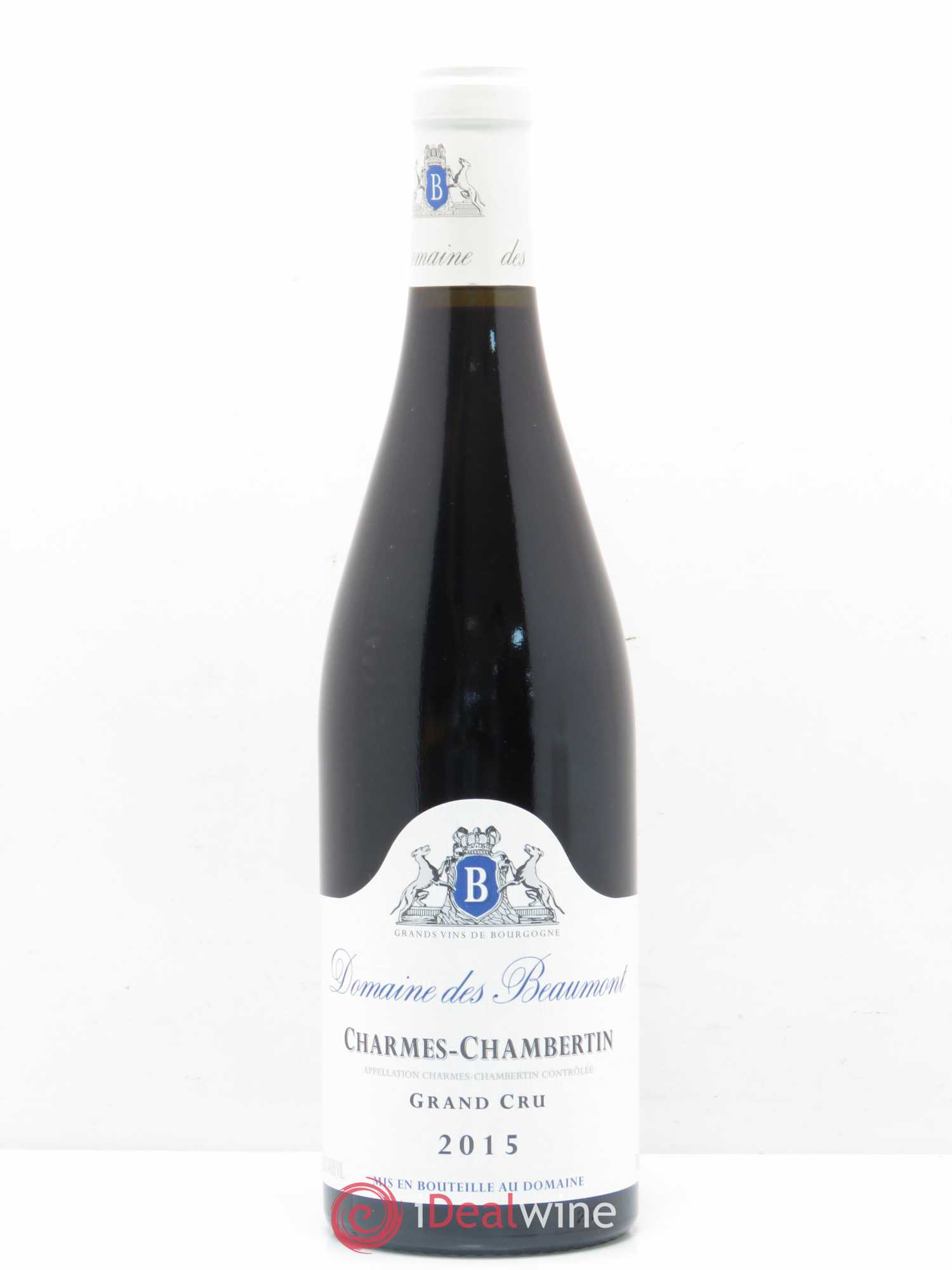 Charmes-Chambertin Grand Cru Domaine des Beaumont 2015 - Lot de 1 bouteille - 0