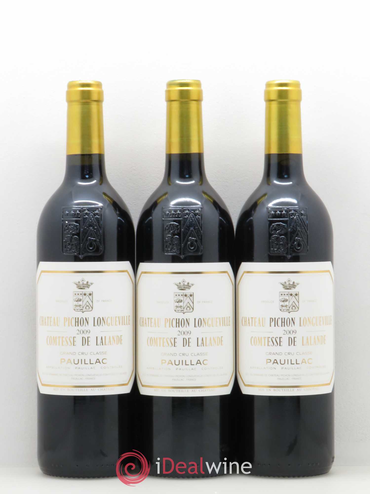 Château Pichon Longueville Comtesse de Lalande 2ème Grand Cru Classé 2009 - Lot de 6 bouteilles - 1