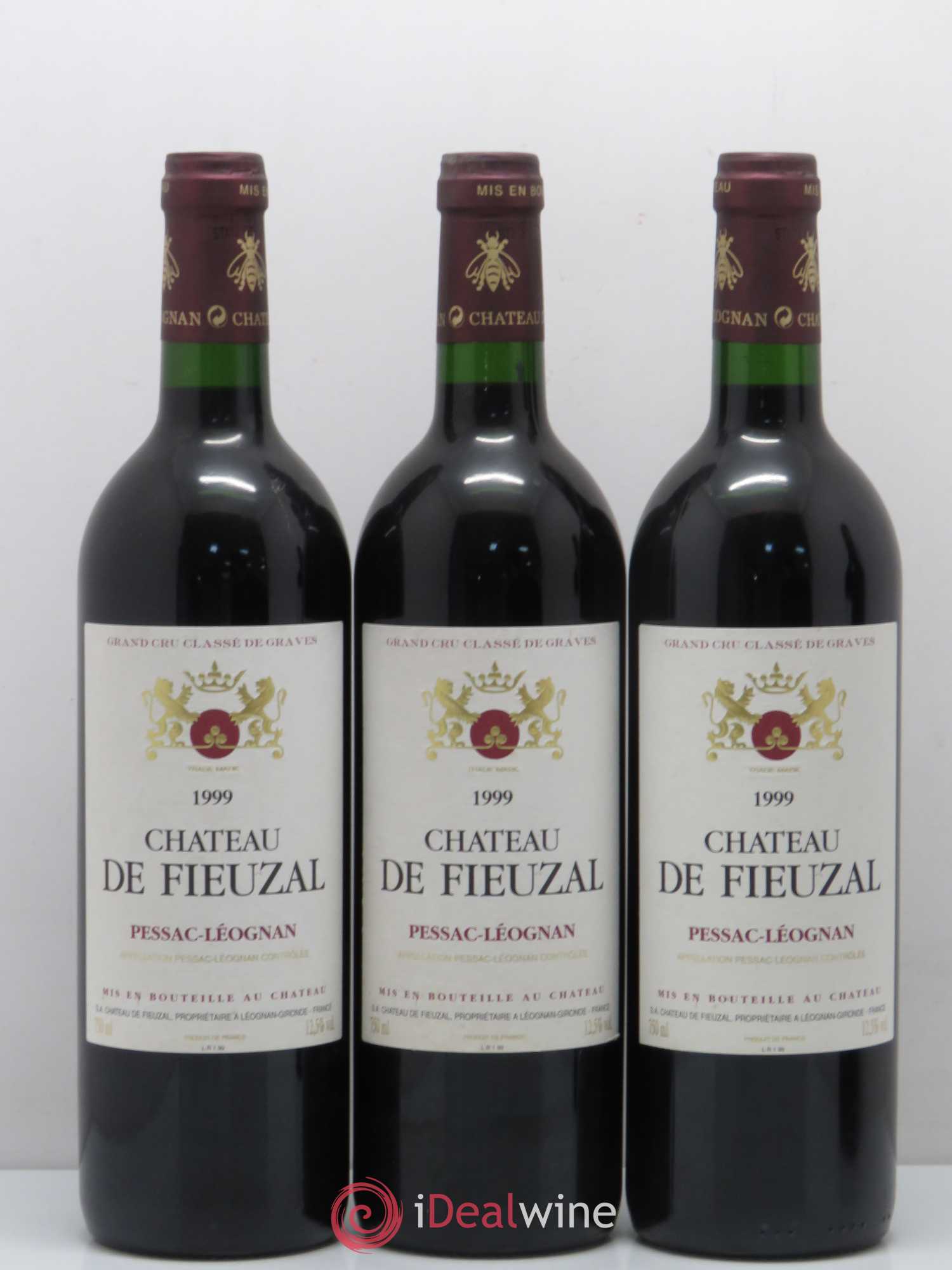 Château de Fieuzal Cru Classé de Graves 1999 - Lot de 12 bouteilles - 2