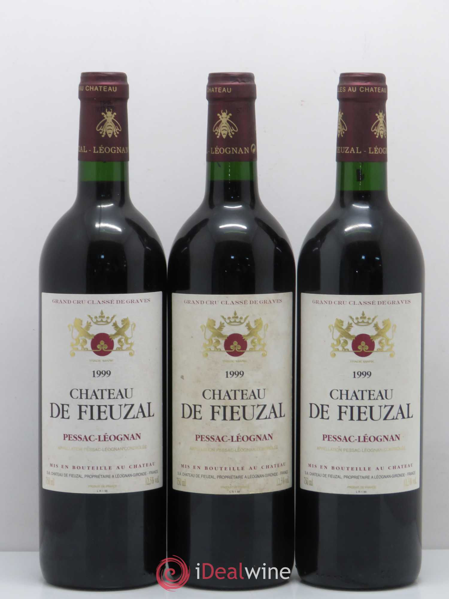 Château de Fieuzal Cru Classé de Graves 1999 - Lot de 12 bouteilles - 3