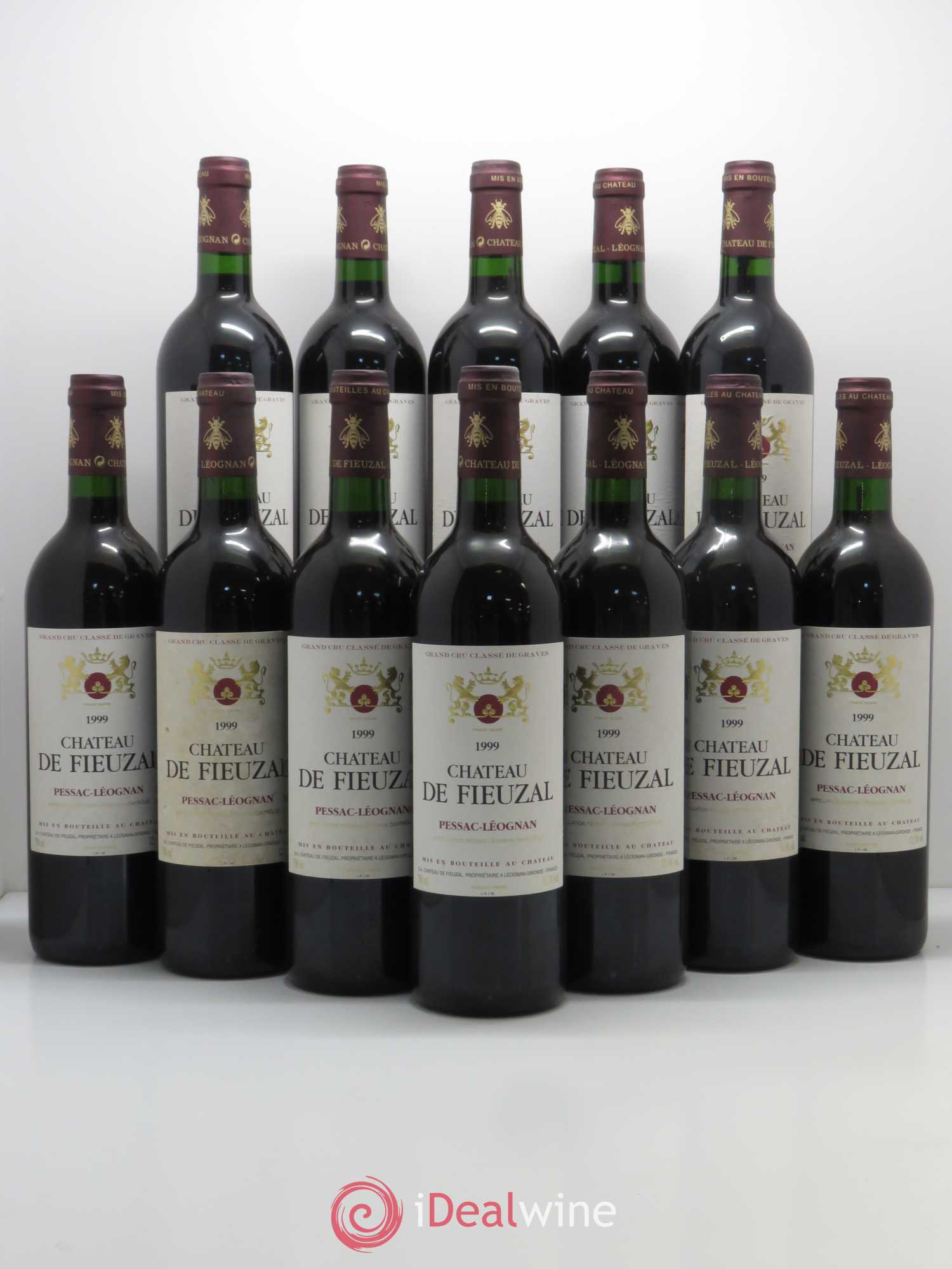 Château de Fieuzal Cru Classé de Graves 1999 - Lot de 12 bouteilles - 0