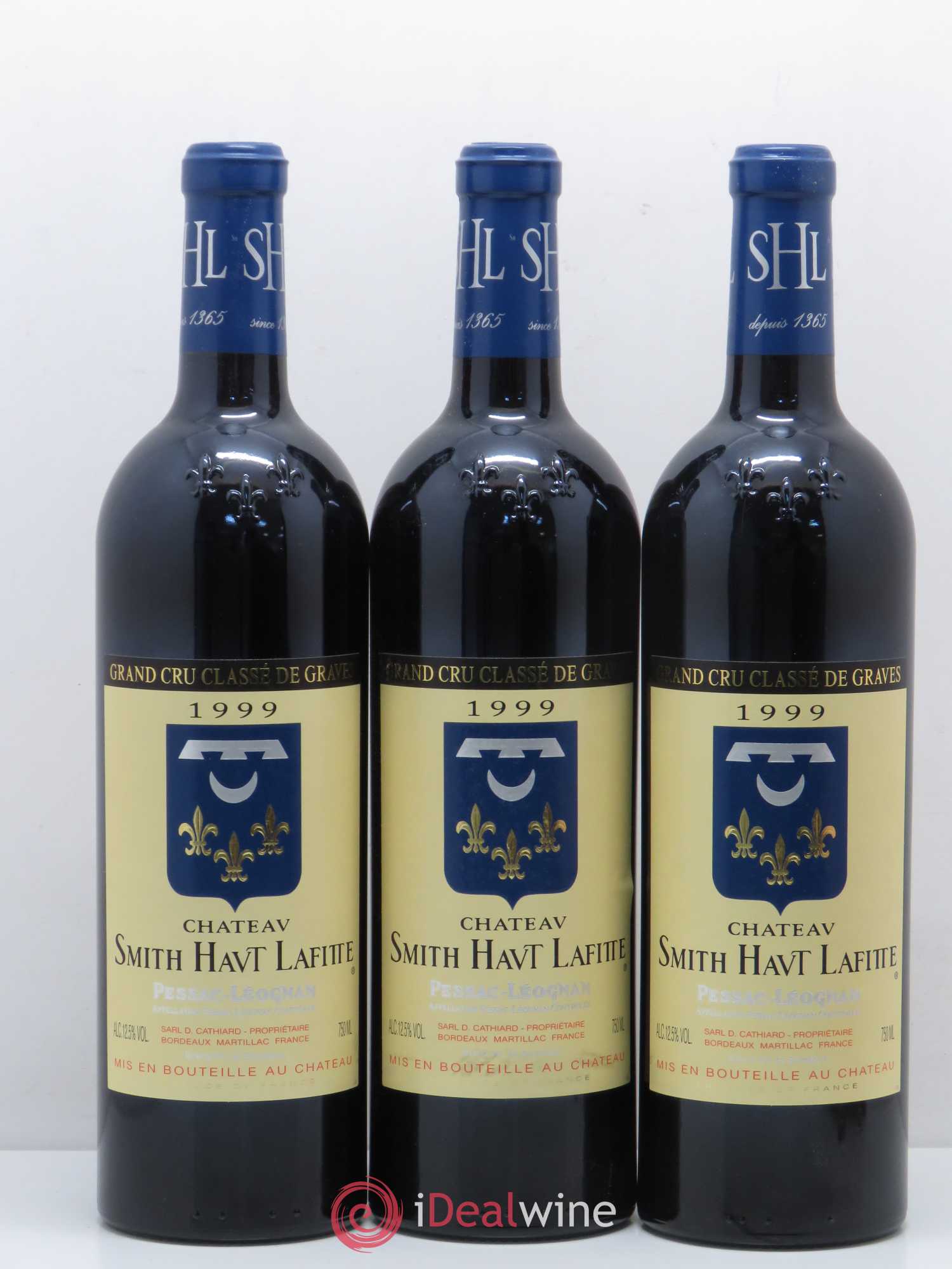 Château Smith Haut Lafitte Cru Classé de Graves 1999 - Lot de 12 bouteilles - 1